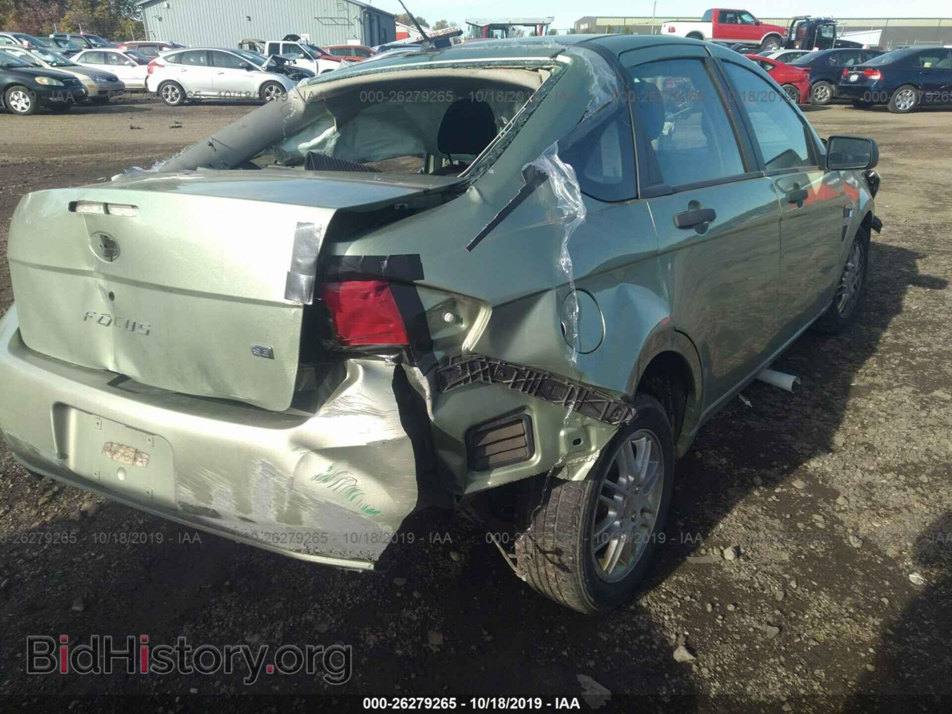 2008 FORD FOCUS - VIN: 1FAHP35N28W246647 - Фото 4