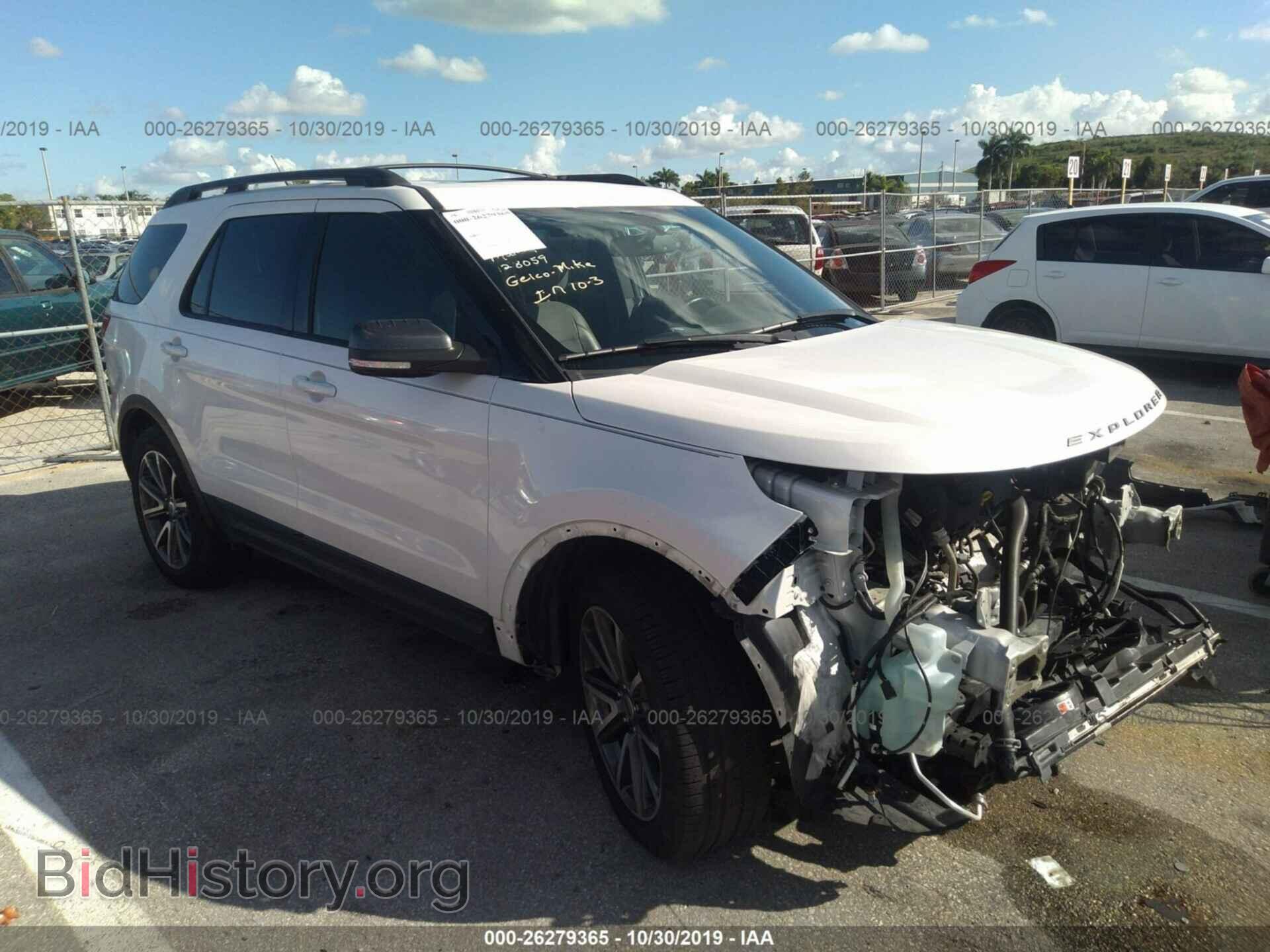 Фотография 1FM5K7D88FGA74867 - FORD EXPLORER 2015