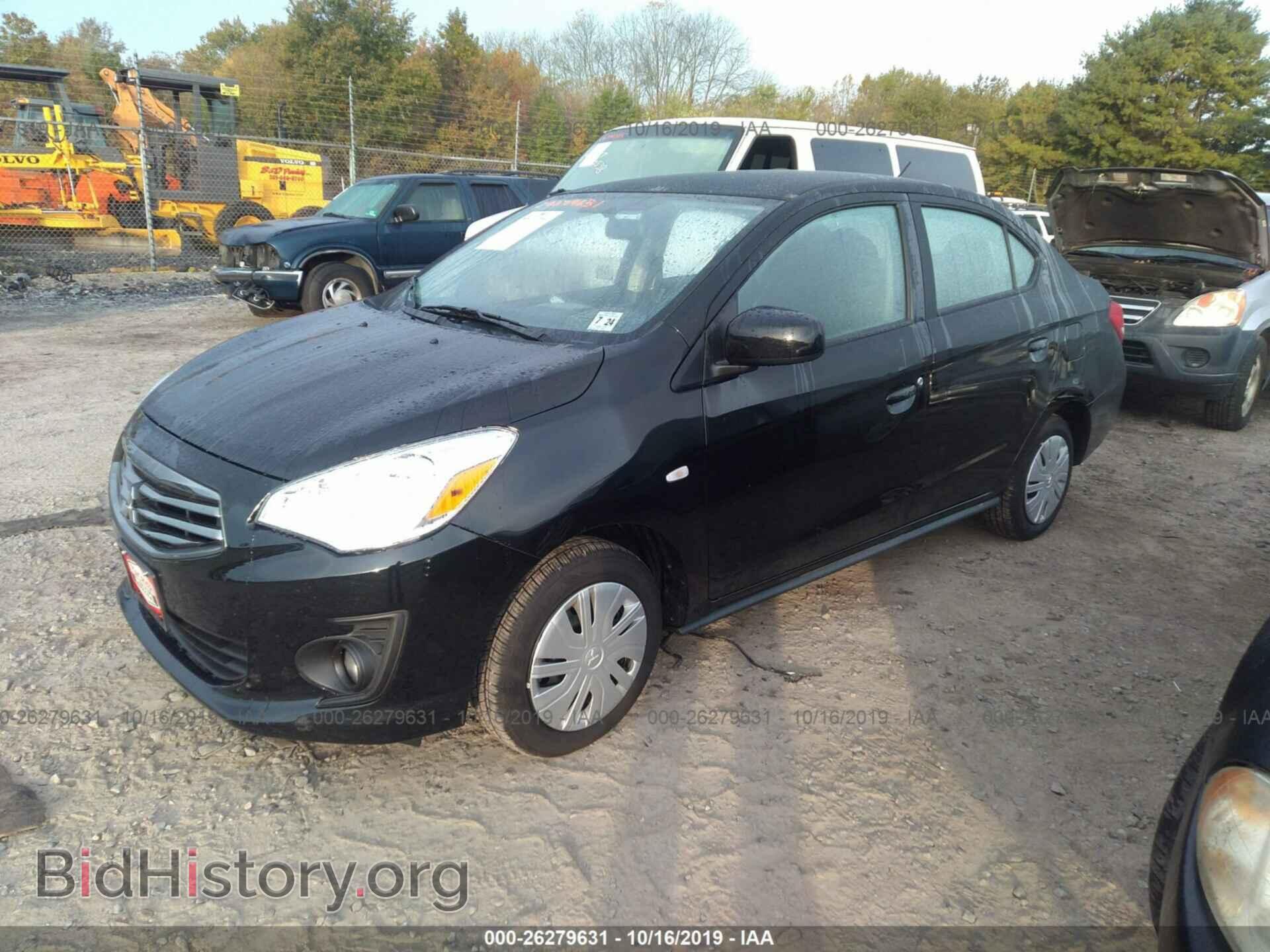 2019 MITSUBISHI MIRAGE - VIN: ML32F3FJ4KHF15943 - Фото 2