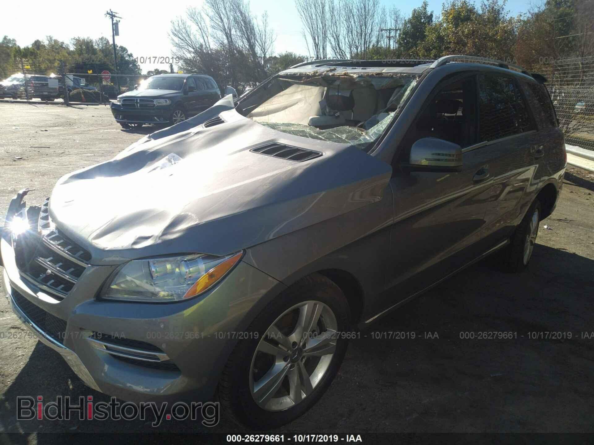 2014 MERCEDES-BENZ ML - VIN: 4JGDA5HB7EA401396 - Фото 2