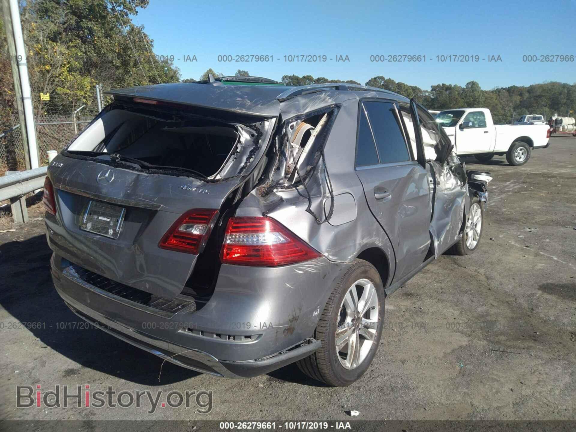 2014 MERCEDES-BENZ ML - VIN: 4JGDA5HB7EA401396 - Фото 4