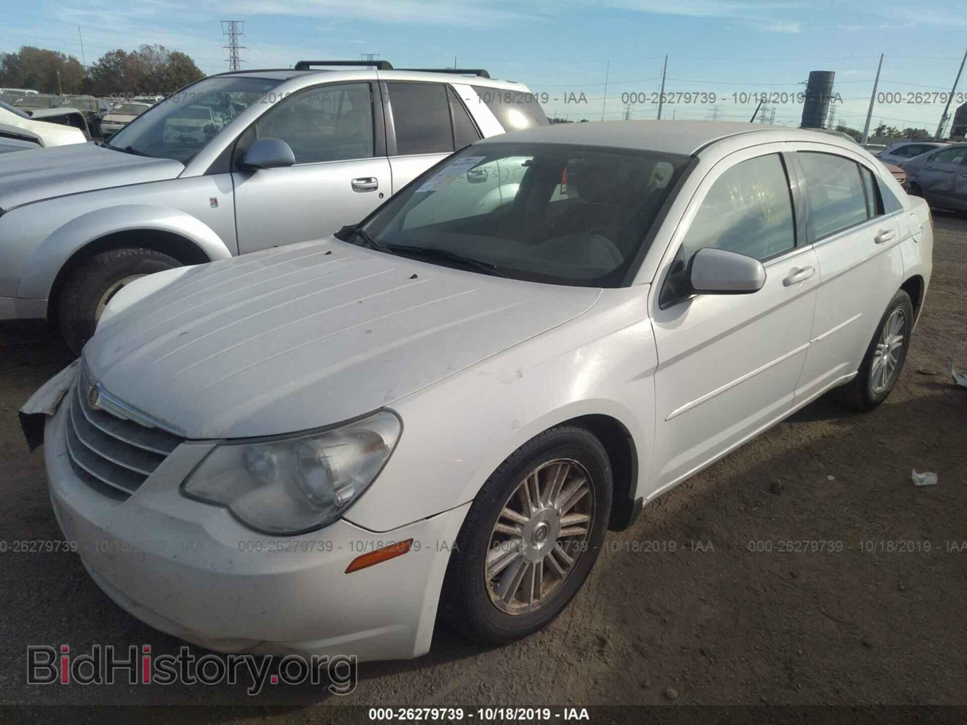 2007 CHRYSLER SEBRING - VIN: 1C3LC56K87N549621 - Фото 2