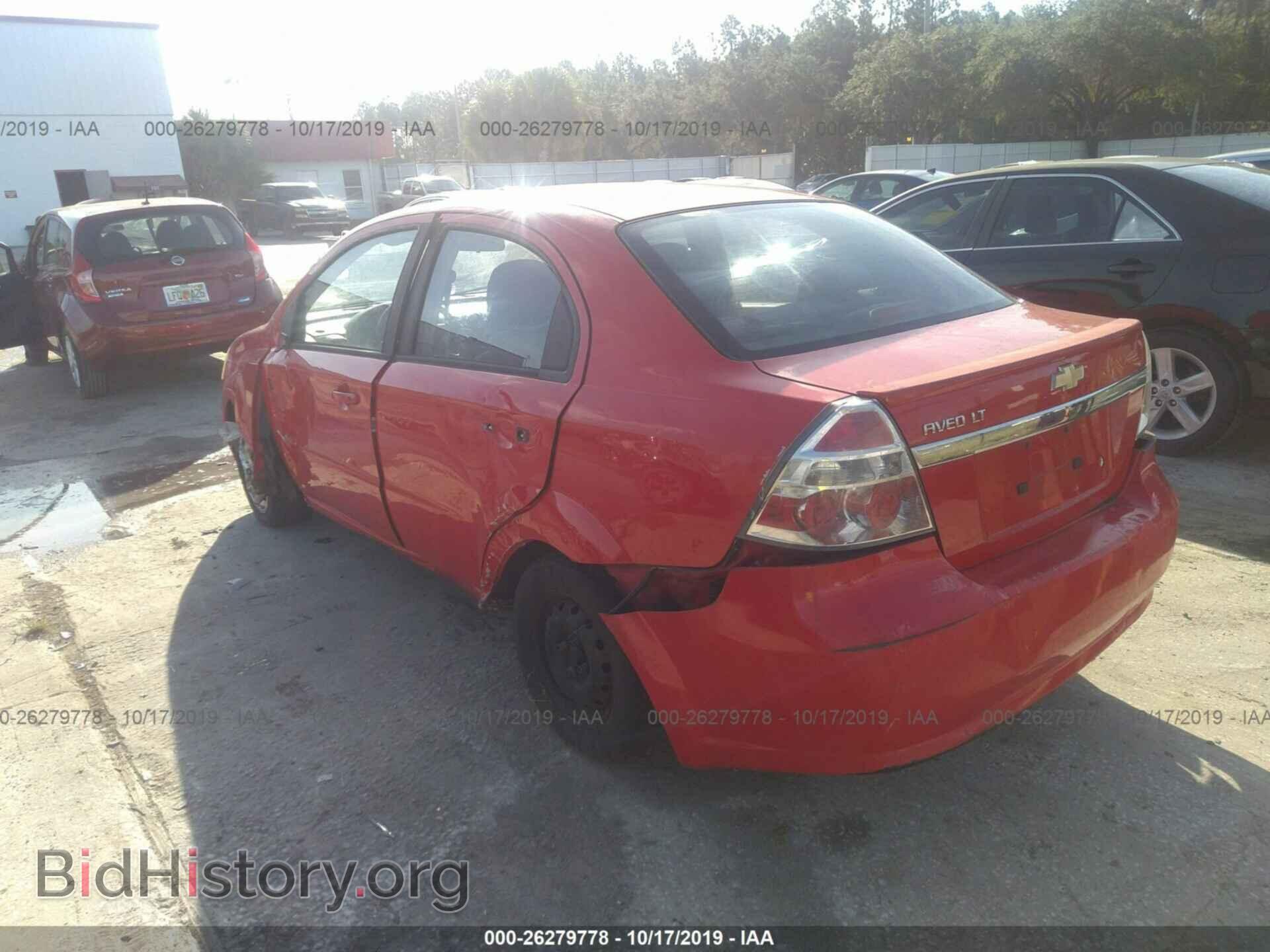 2011 CHEVROLET AVEO - VIN: KL1TD5DE9BB149428 - Фото 3