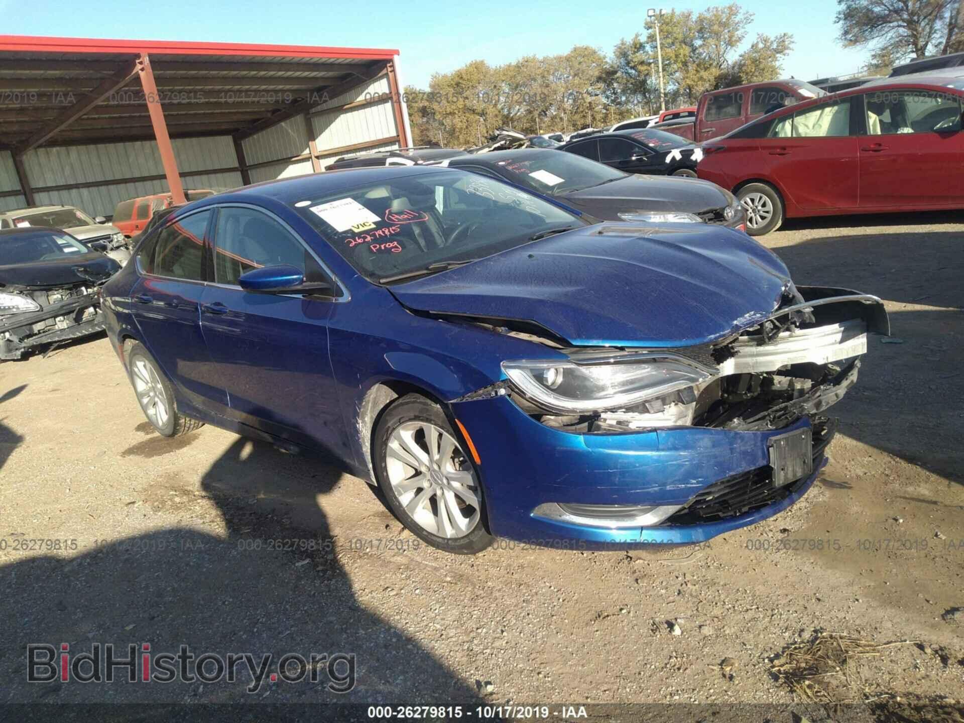 Photo 1C3CCCAB2GN137562 - CHRYSLER 200 2016