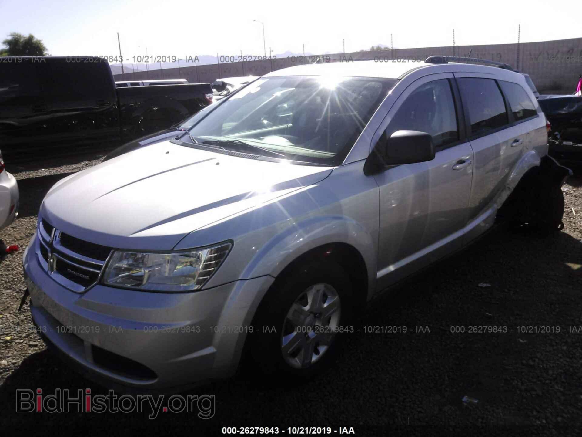 2012 DODGE JOURNEY - VIN: 3C4PDCAB0CT167650 - Фото 2