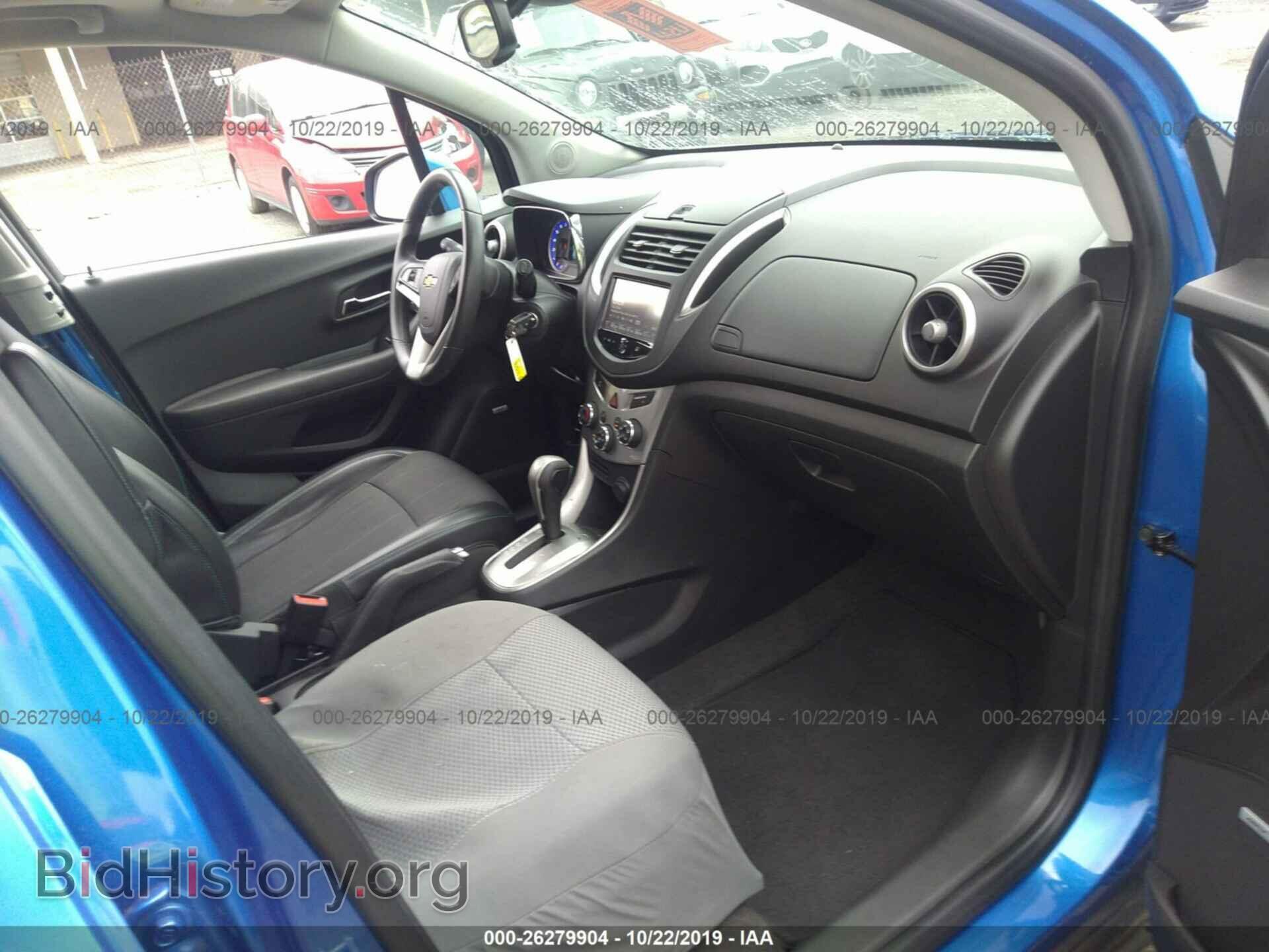 2015 CHEVROLET TRAX - VIN: KL7CJLSB7FB098805 - Фото 5