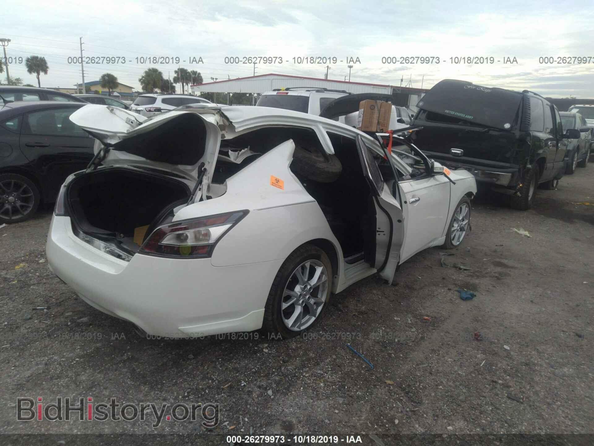 2014 NISSAN MAXIMA - VIN: 1N4AA5AP1EC442307 - Фото 4