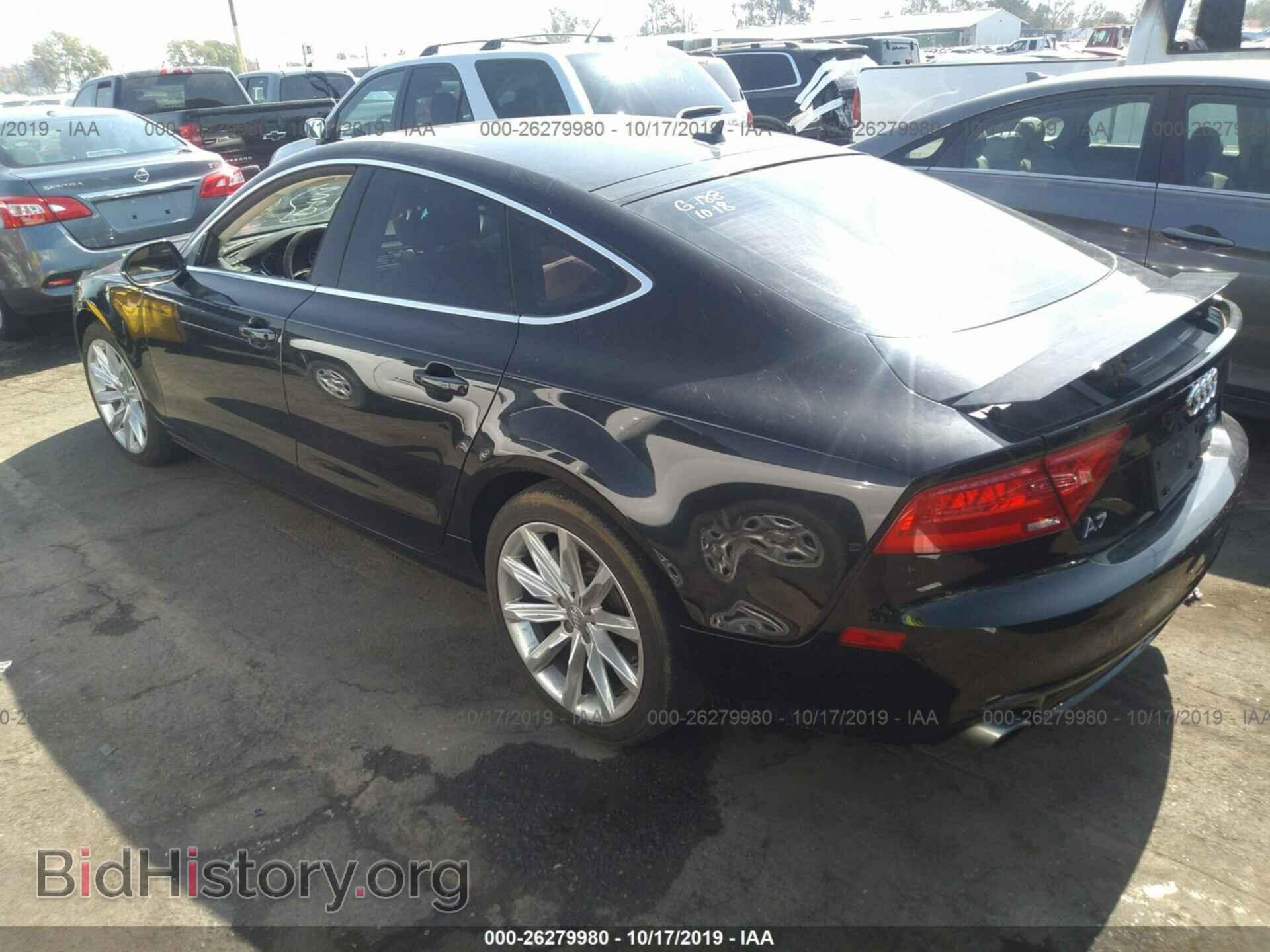 2012 AUDI A7 - VIN: WAUYGAFC3CN129084 - Фото 3