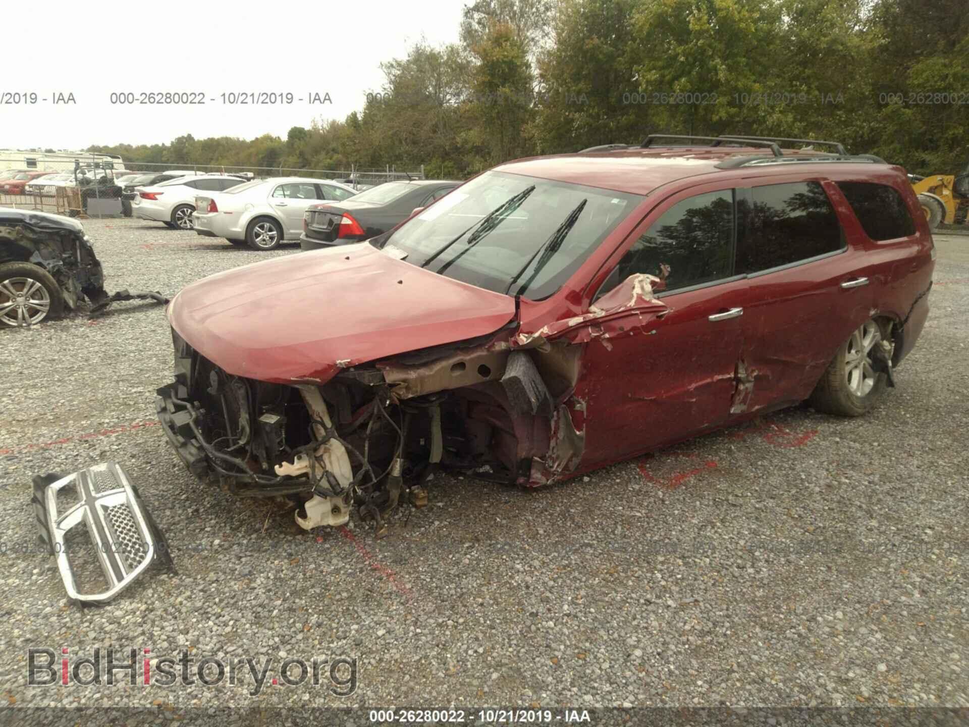 2013 DODGE DURANGO - VIN: 1C4RDJDG2DC676480 - Photo 2