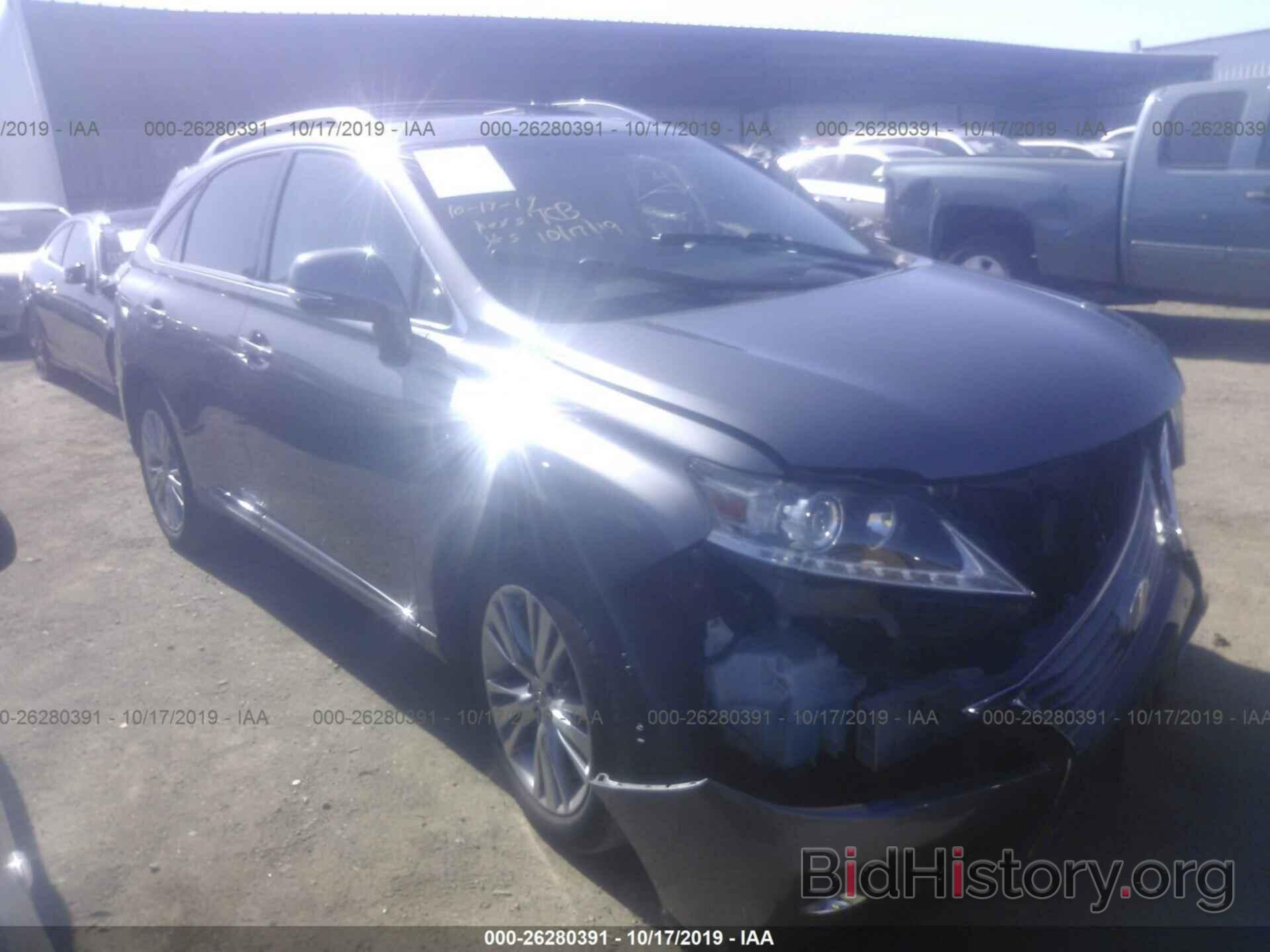 Photo 2T2BK1BA1DC156277 - LEXUS RX 2013