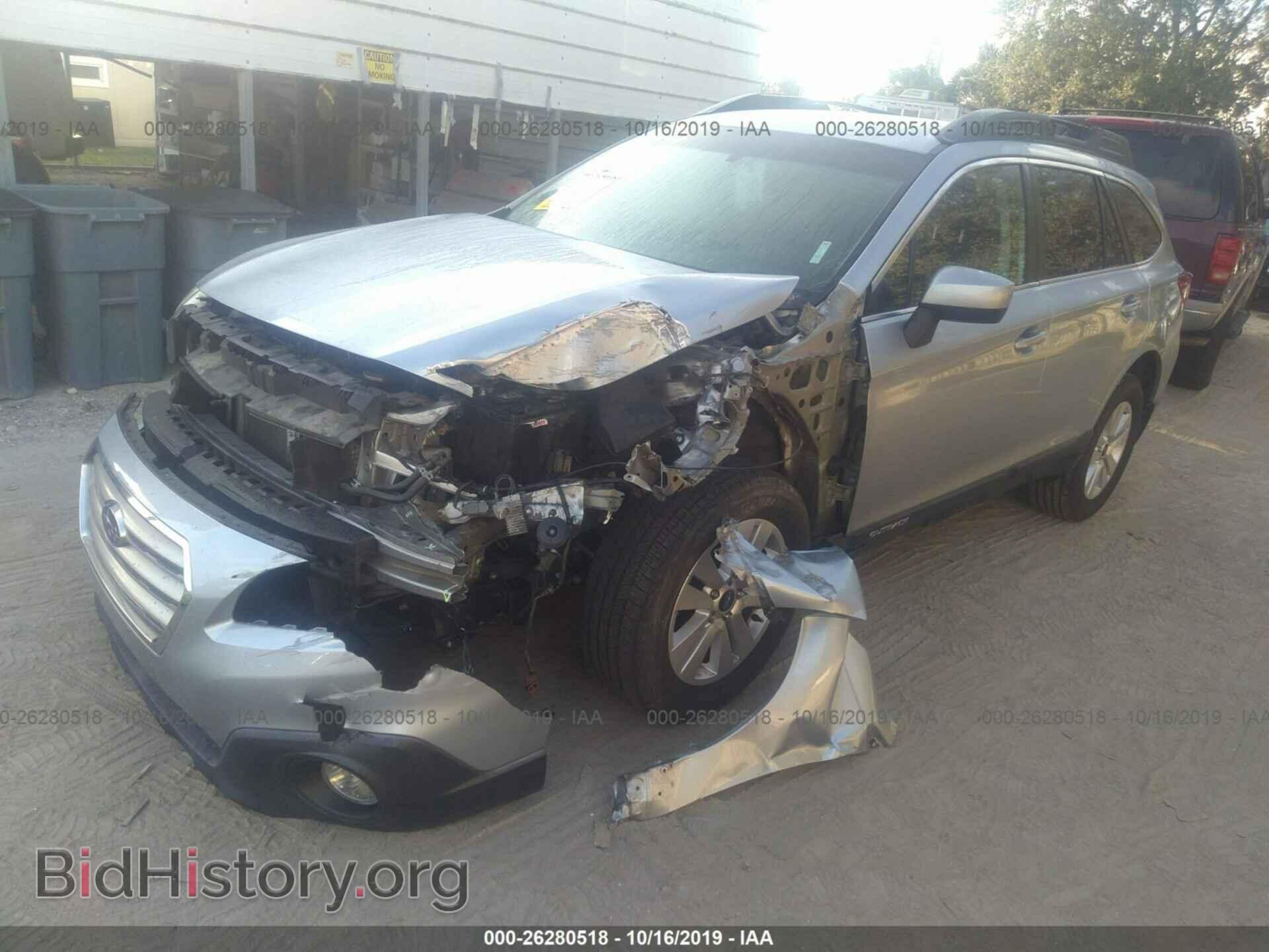 2015 SUBARU OUTBACK - VIN: 4S4BSBCCXF3345611 - Photo 2