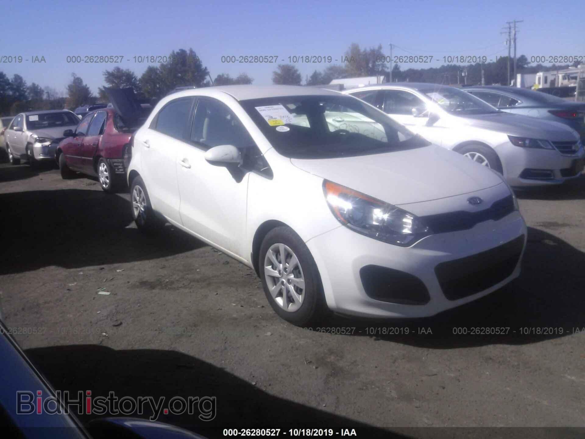 Фотография KNADM5A31C6093539 - KIA RIO 2012