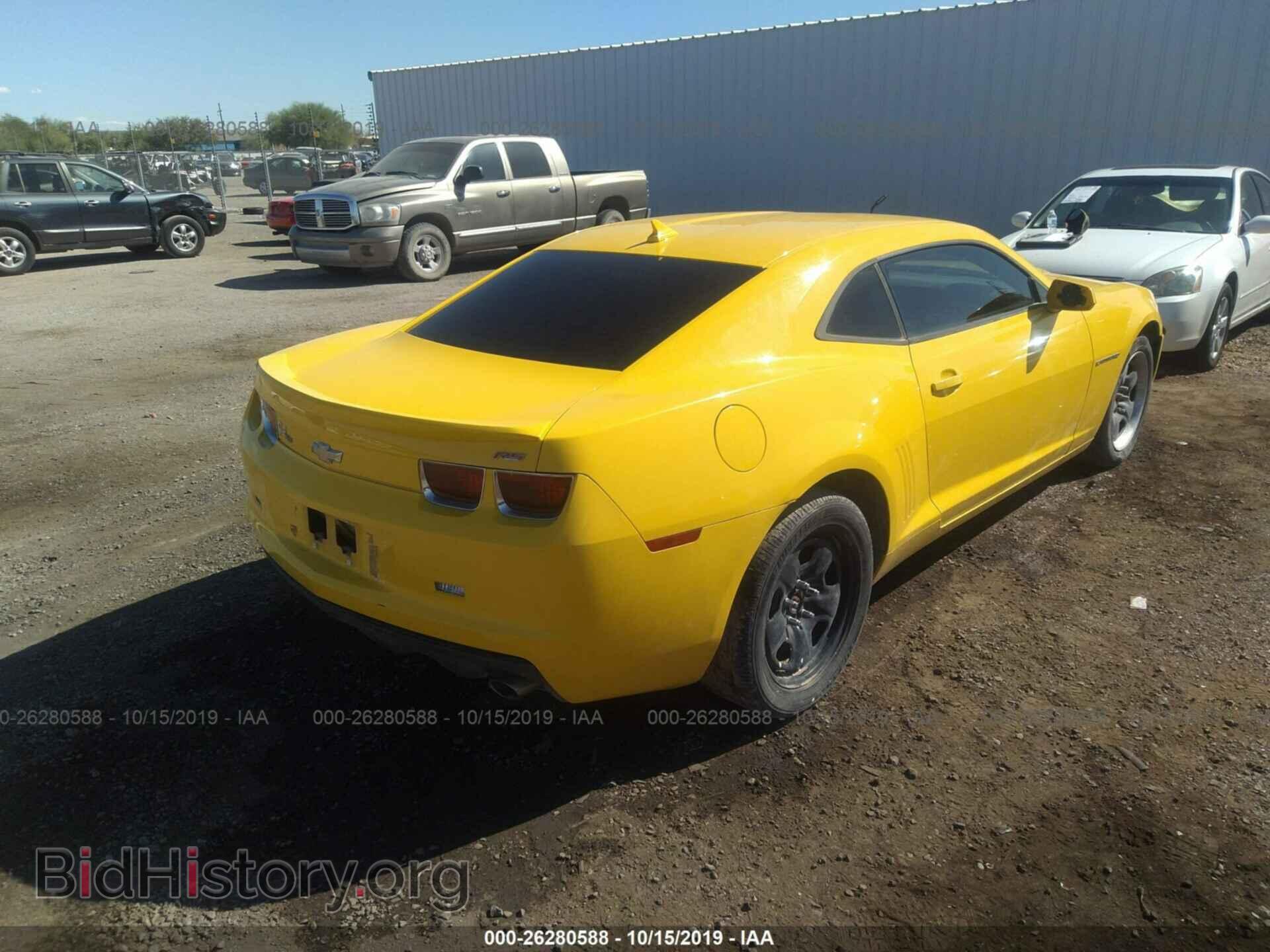 2013 CHEVROLET CAMARO - VIN: 2G1FB1E30D9244670 - Фото 4