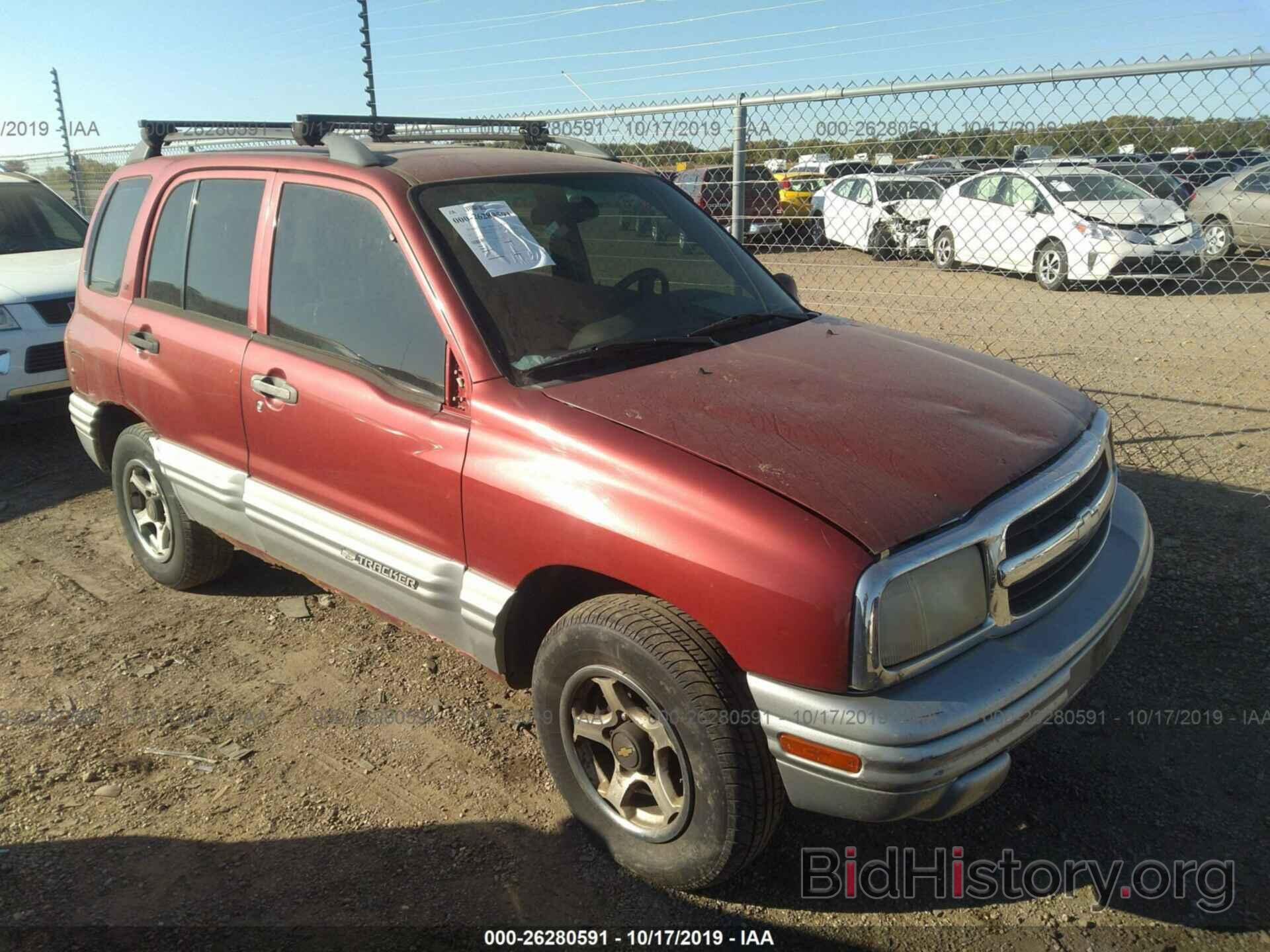 Фотография 2CNBJ634516934831 - CHEVROLET TRACKER 2001