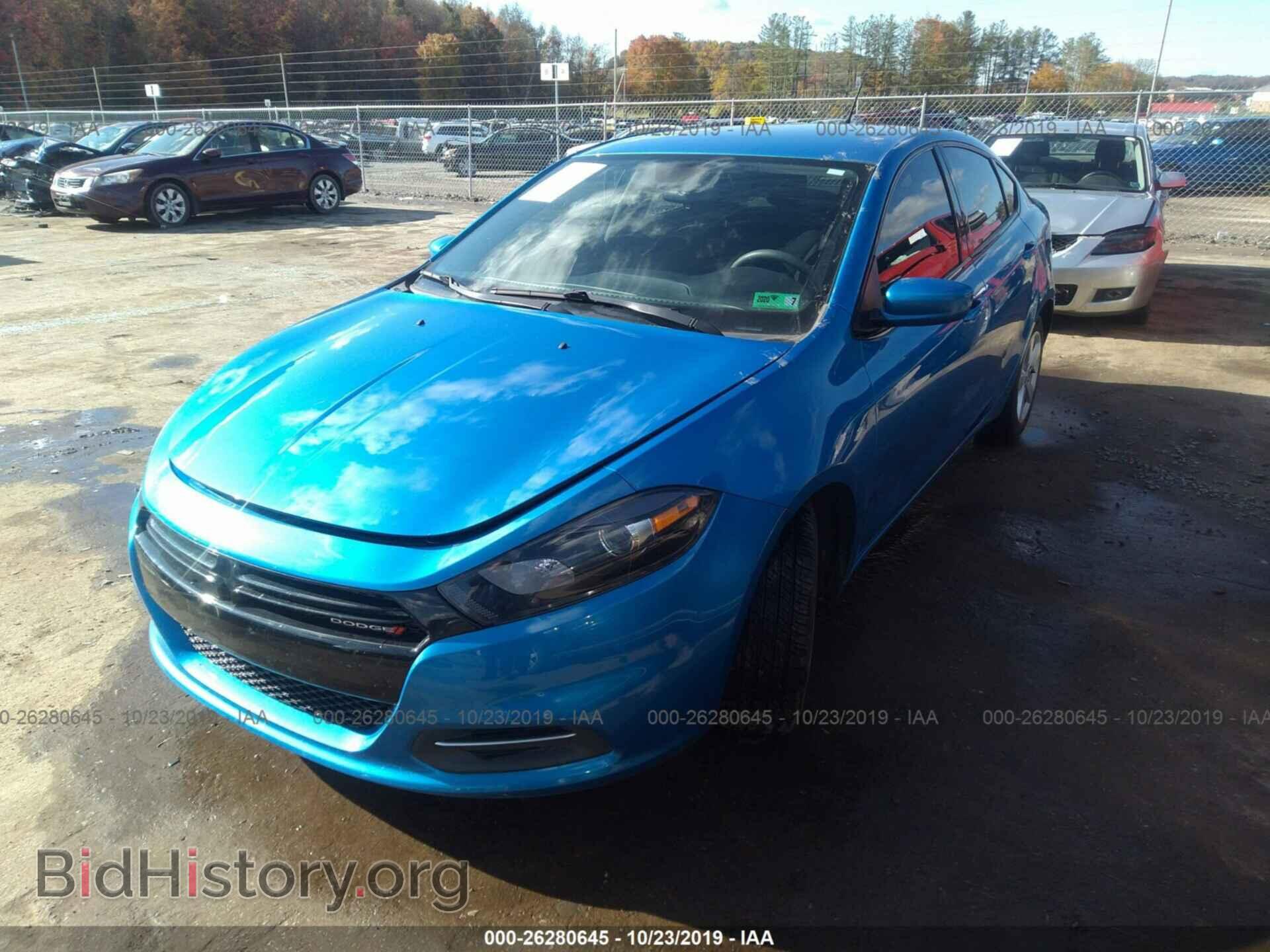 2015 DODGE DART - VIN: 1C3CDFBBXFD227835 - Фото 2