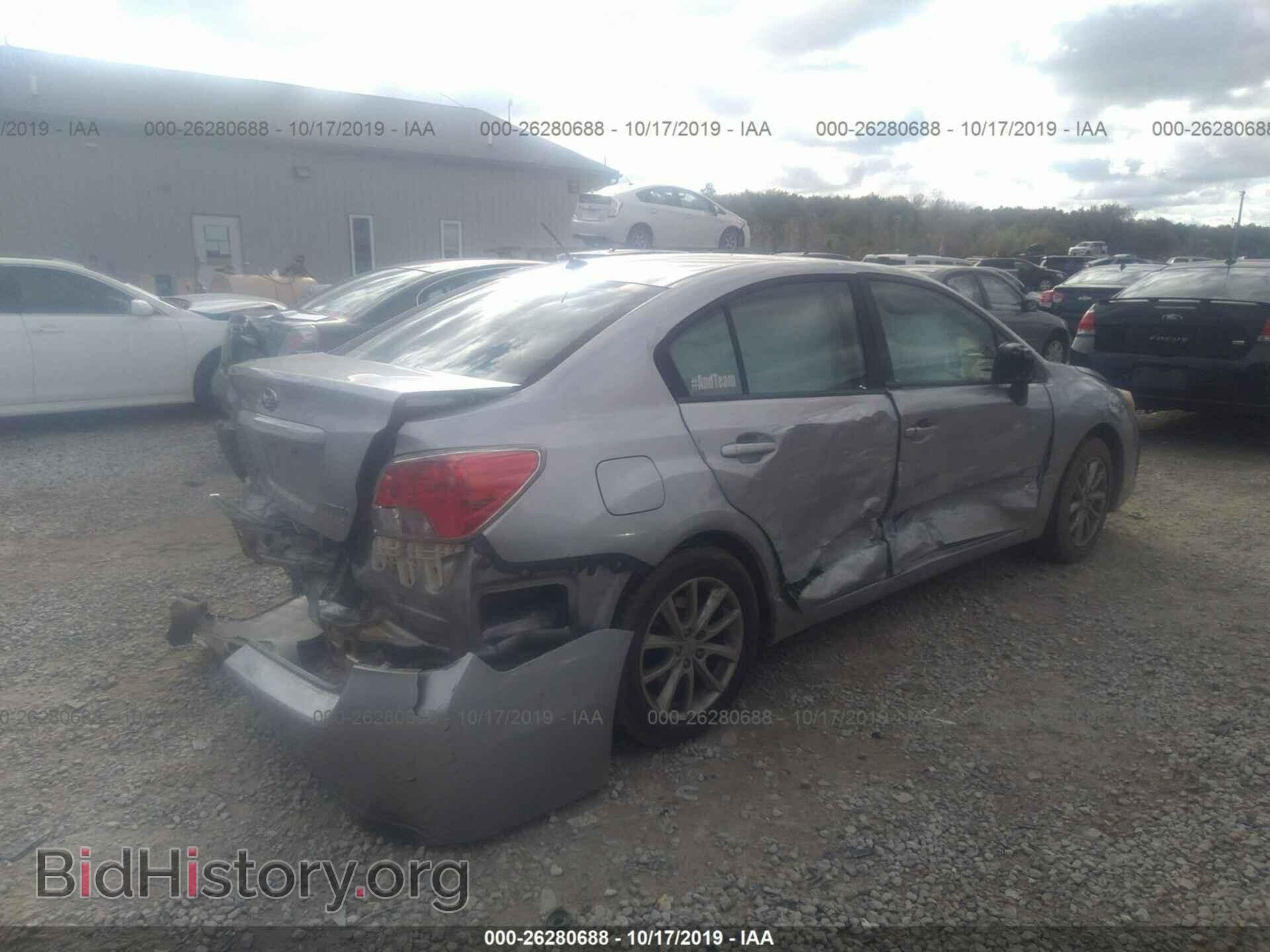 2012 SUBARU IMPREZA - VIN: JF1GJAC66CH014420 - Фото 4