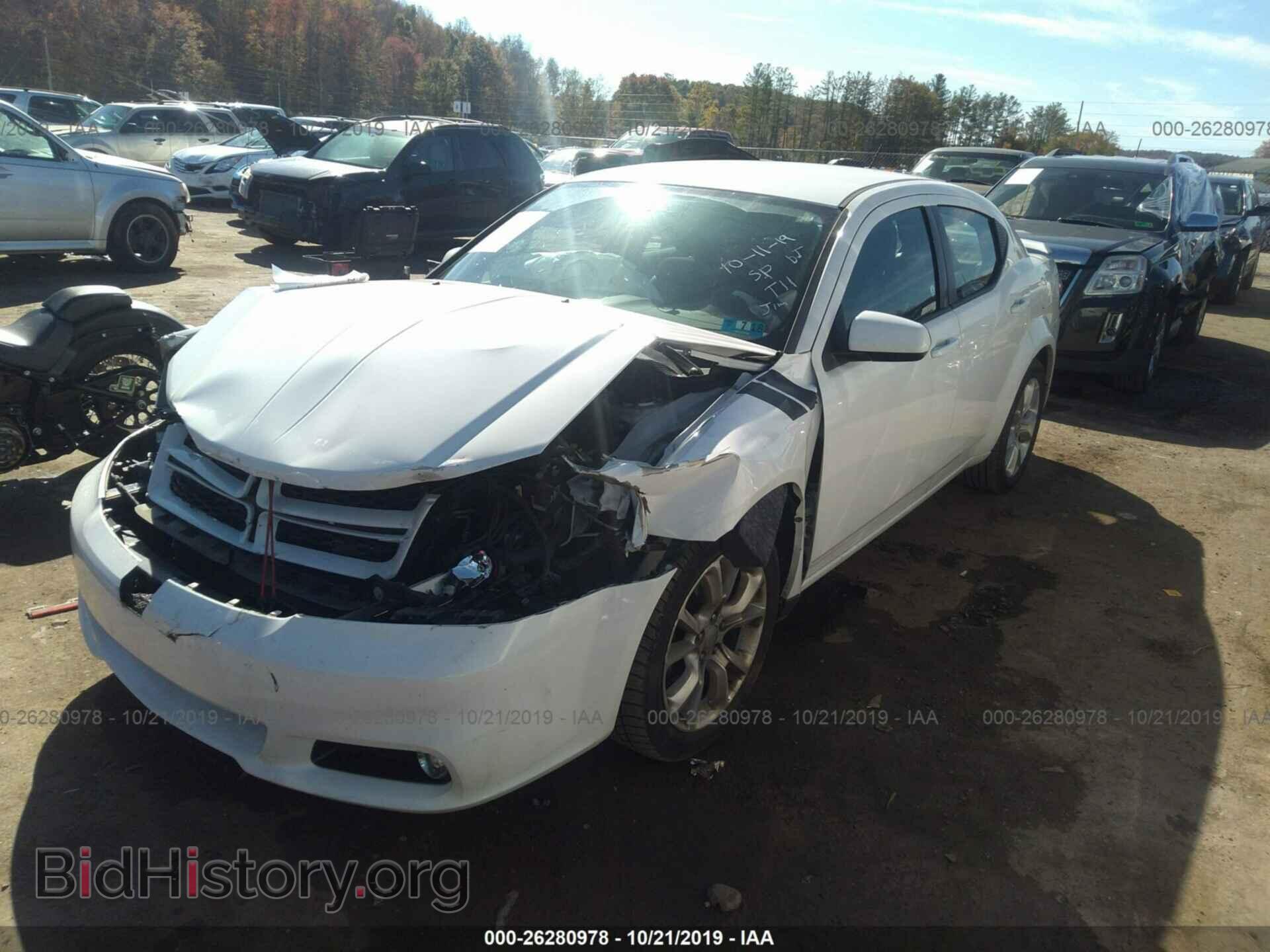 2012 DODGE AVENGER - VIN: 1C3CDZBGXCN182575 - Photo 2