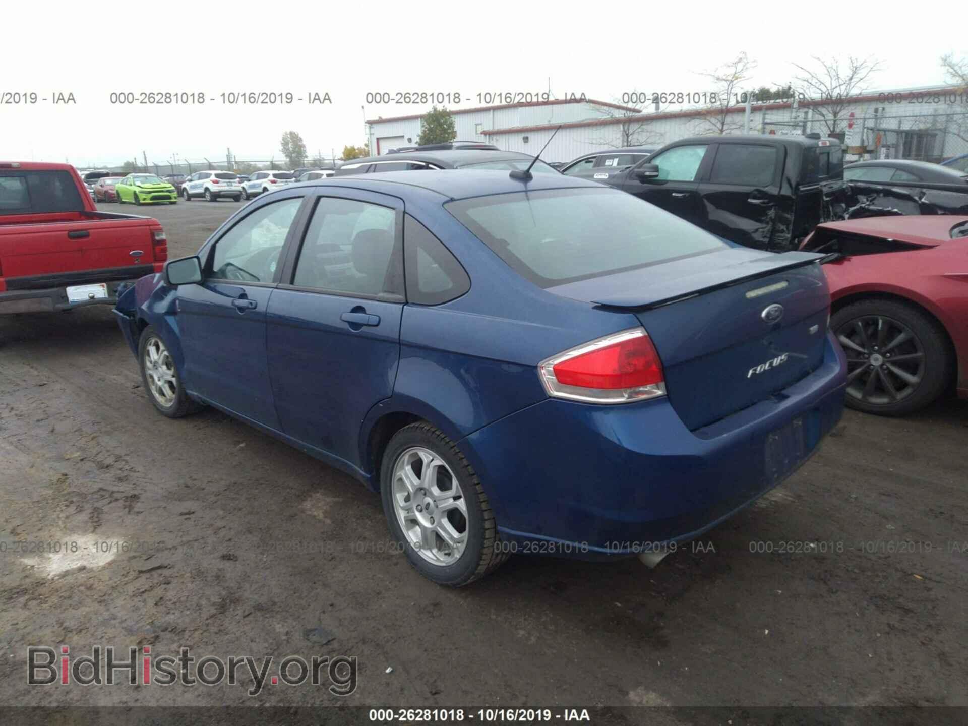 2009 FORD FOCUS - VIN: 1FAHP36N69W156529 - Фото 3