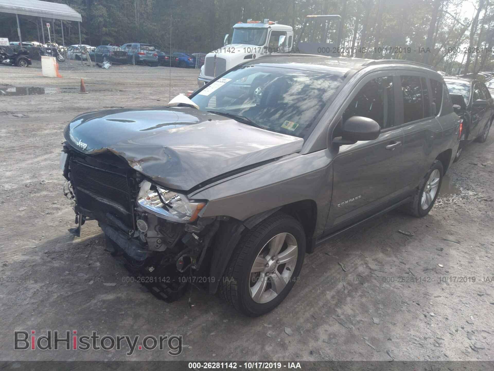 2012 JEEP COMPASS - VIN: 1C4NJCBB7CD626743 - Фото 2