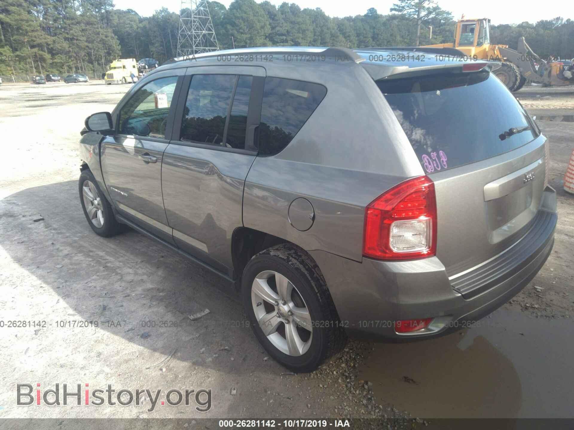2012 JEEP COMPASS - VIN: 1C4NJCBB7CD626743 - Фото 3