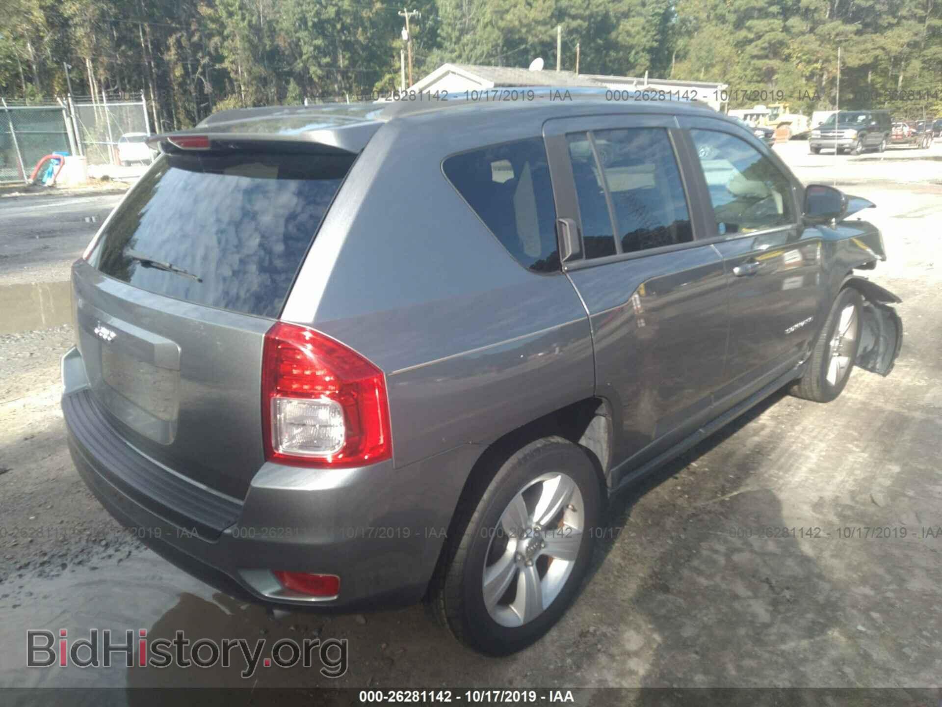 2012 JEEP COMPASS - VIN: 1C4NJCBB7CD626743 - Фото 4