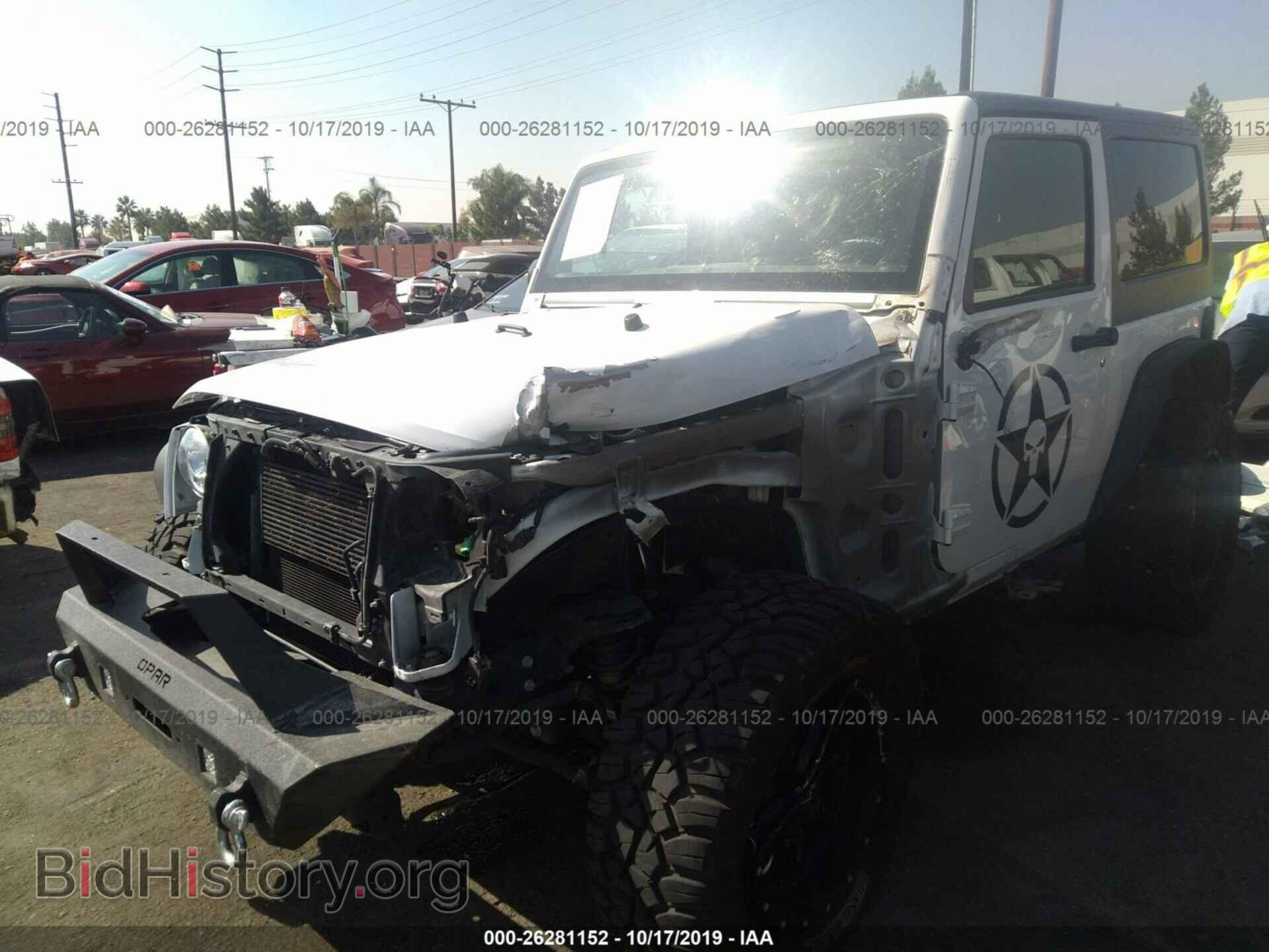 2017 JEEP WRANGLER - VIN: 1C4AJWBGXHL623621 - Фото 2