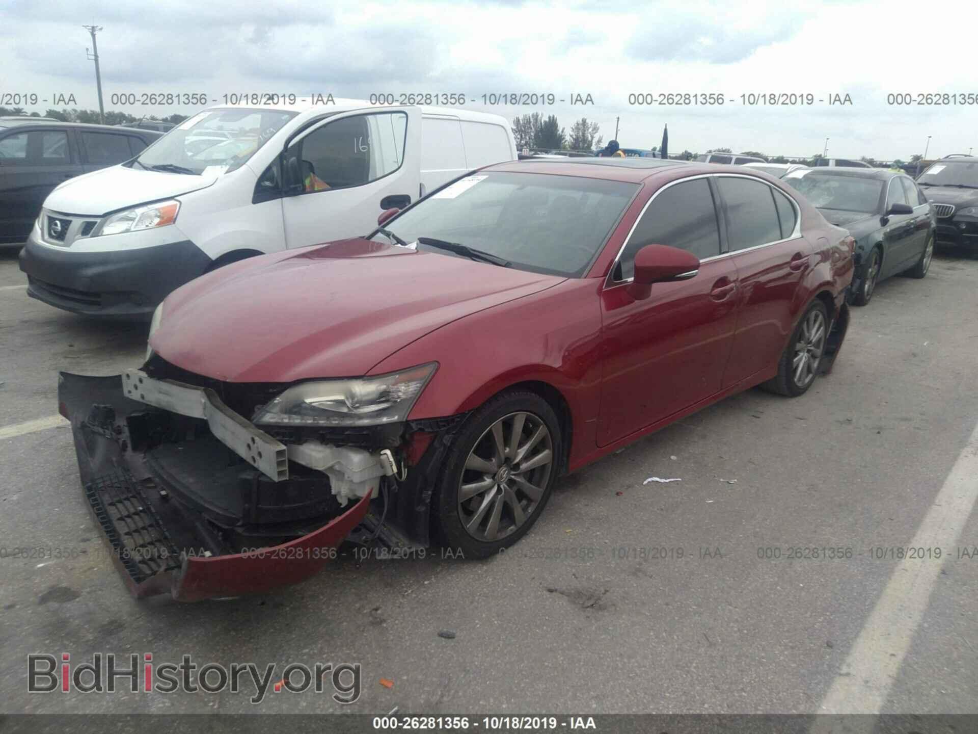 2013 LEXUS GS - VIN: JTHBE1BL5D5027418 - Photo 2