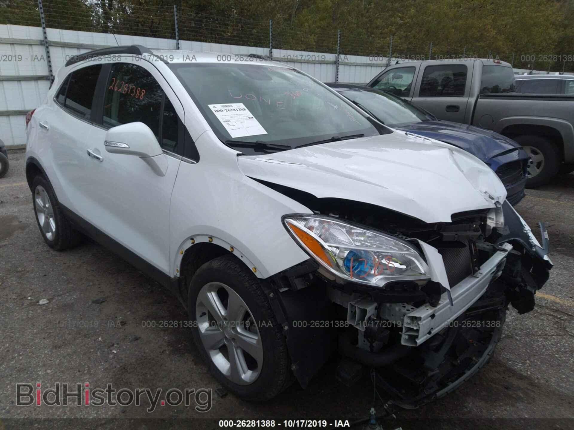 Фотография KL4CJFSB3GB537787 - BUICK ENCORE 2016