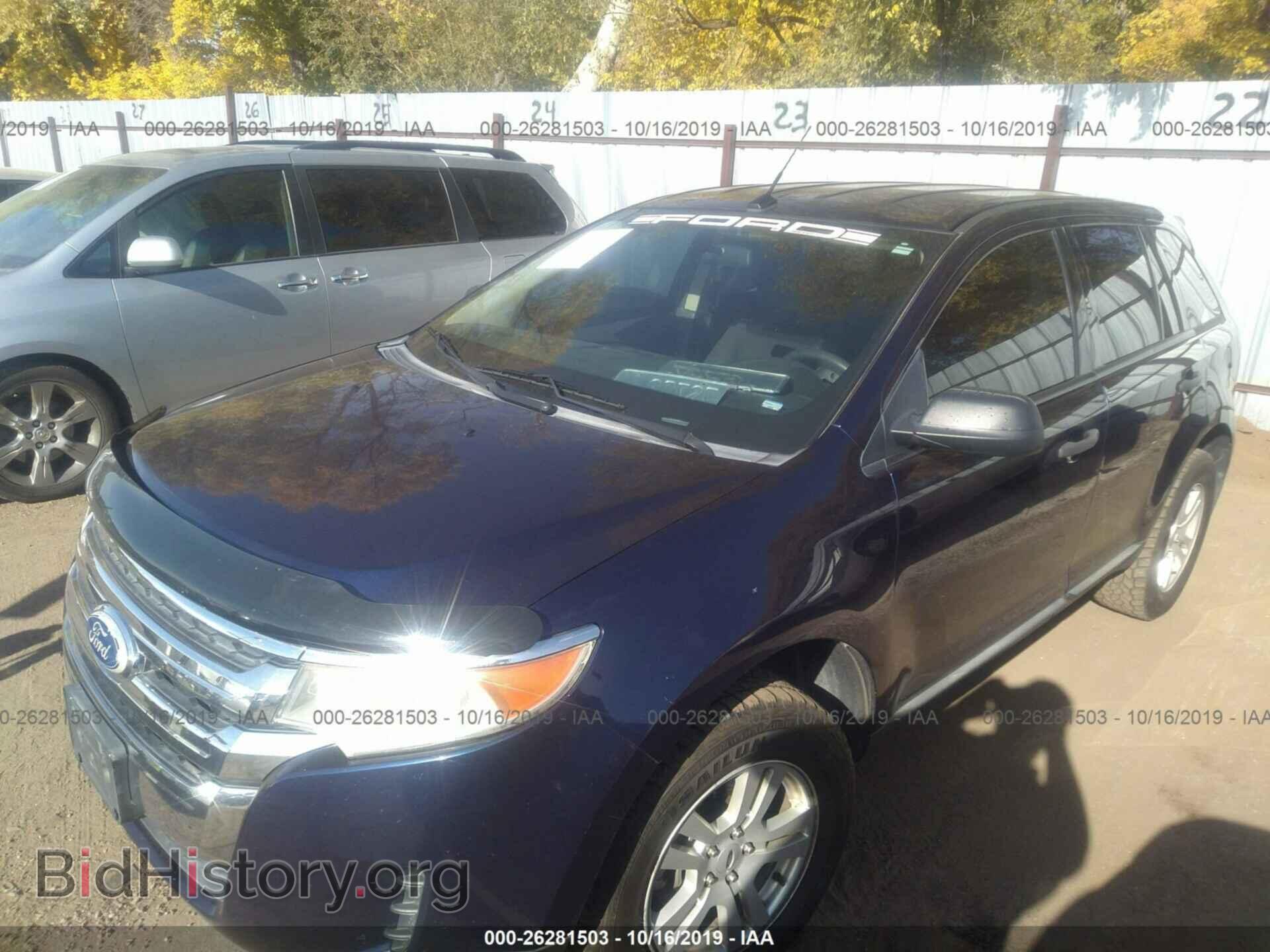 2011 FORD EDGE - VIN: 2FMDK3GC1BBB11649 - Photo 2