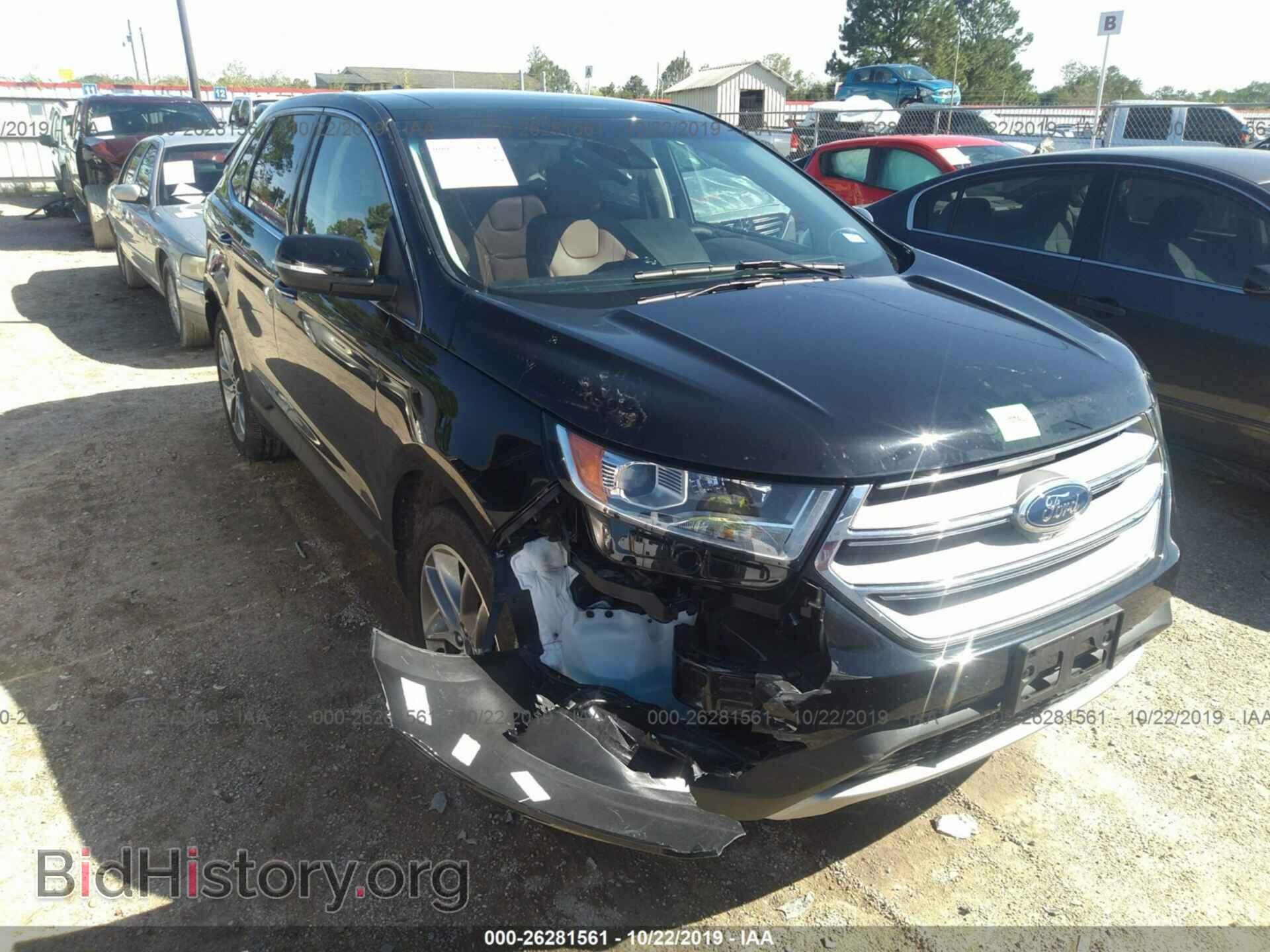 Фотография 2FMPK3K81JBC26542 - FORD EDGE 2018