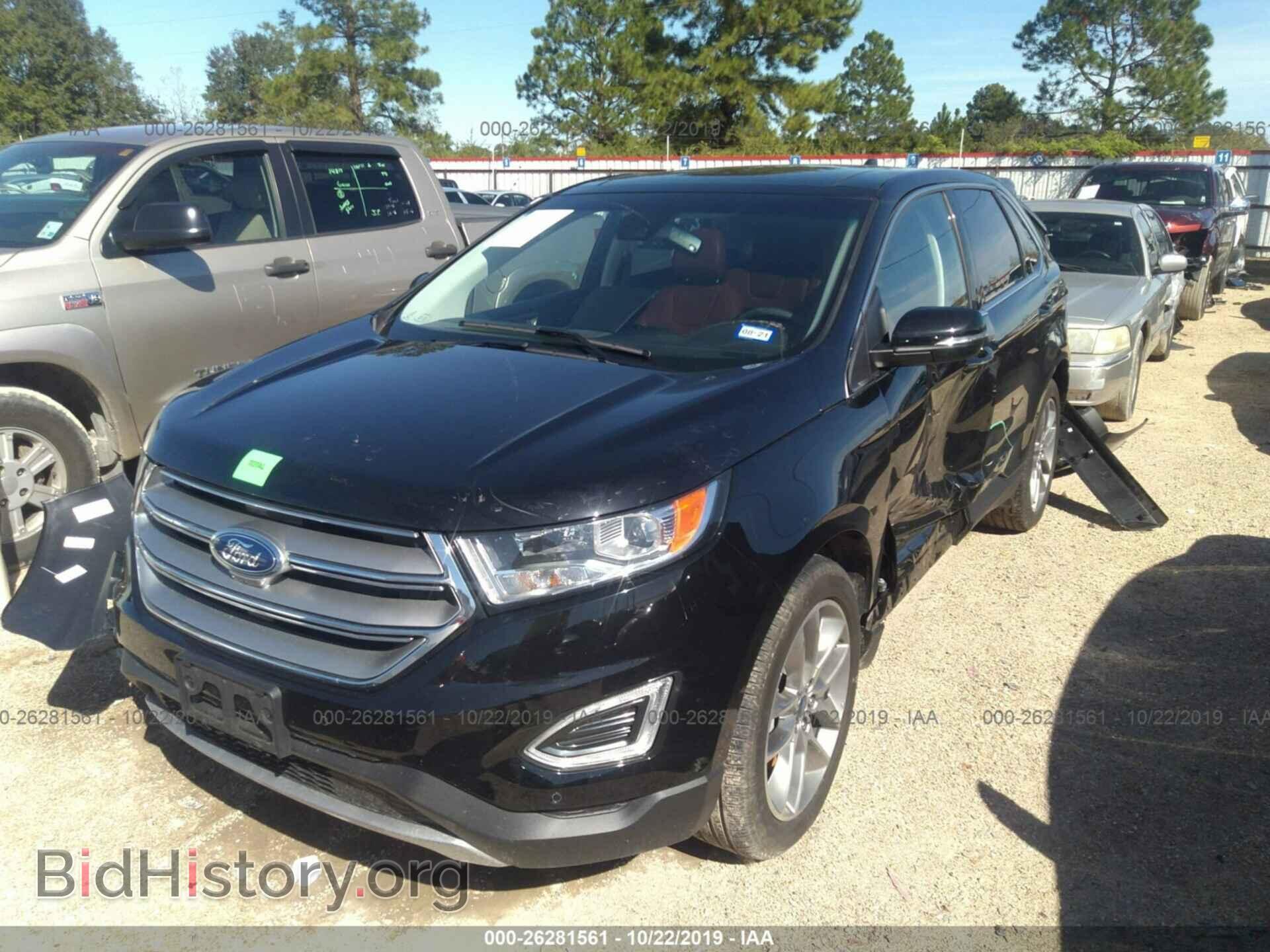 2018 FORD EDGE - VIN: 2FMPK3K81JBC26542 - Фото 2