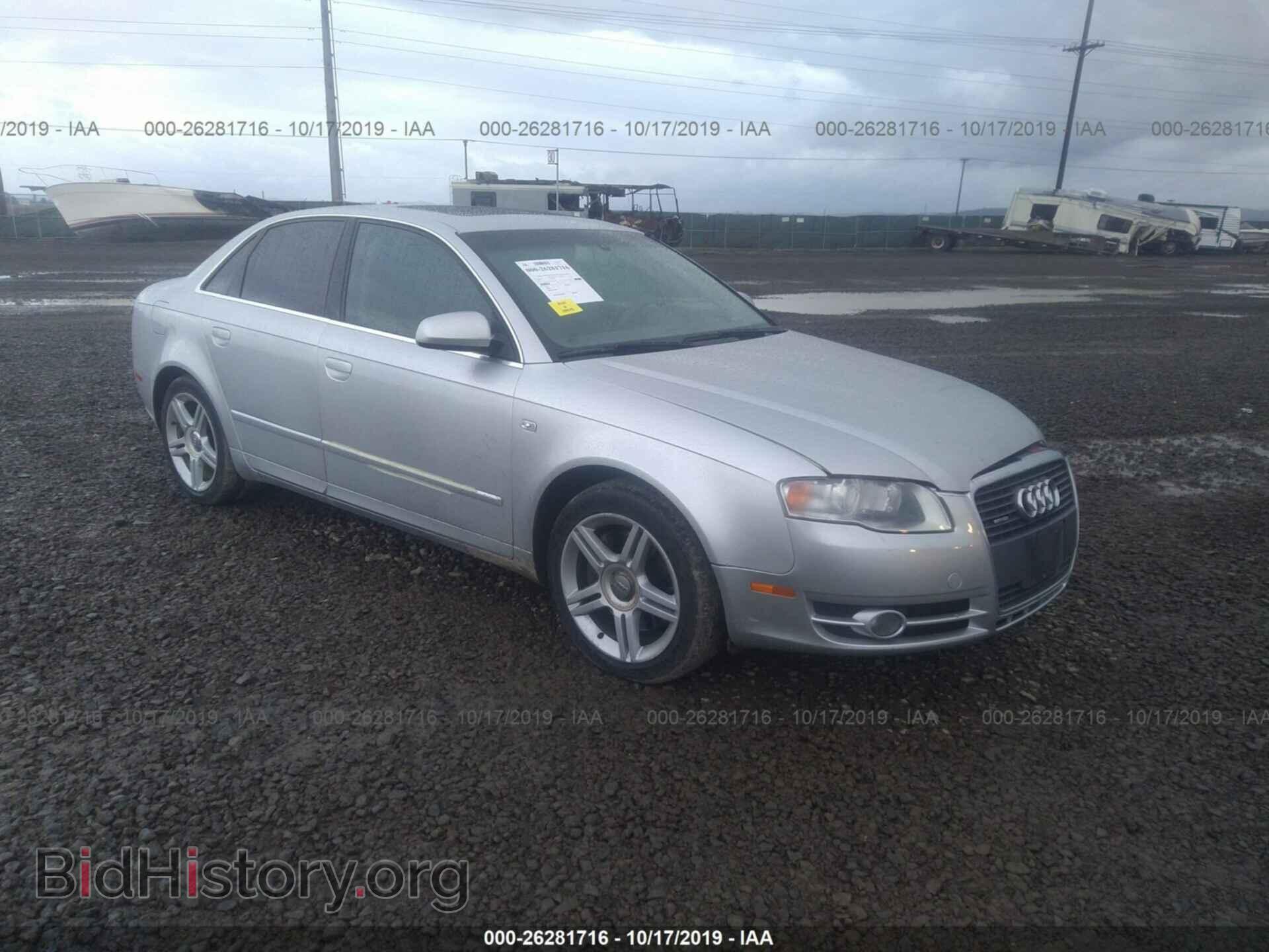 Photo WAUDF78E67A084500 - AUDI A4 2007