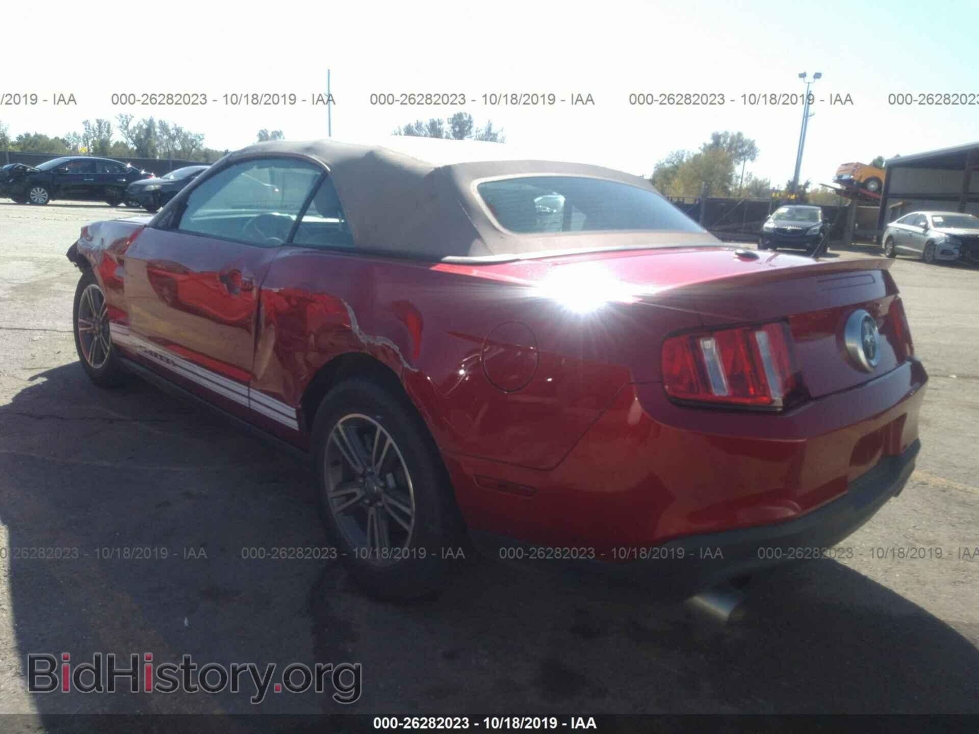 2012 FORD MUSTANG - VIN: 1ZVBP8EMXC5286300 - Фото 3