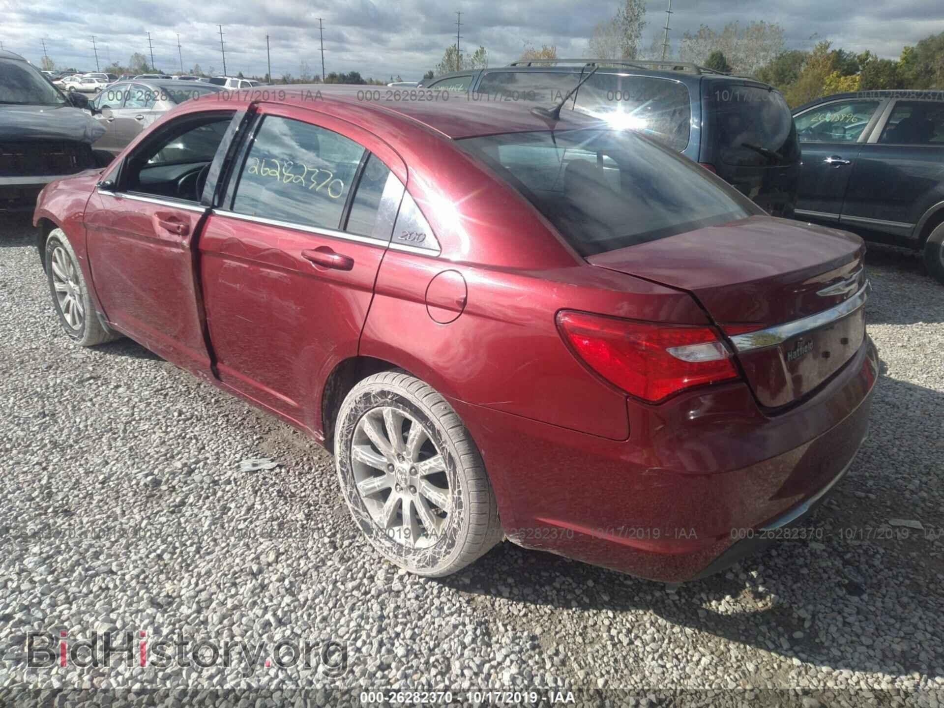 2014 CHRYSLER 200 - VIN: 1C3CCBBB8EN128497 - Фото 3