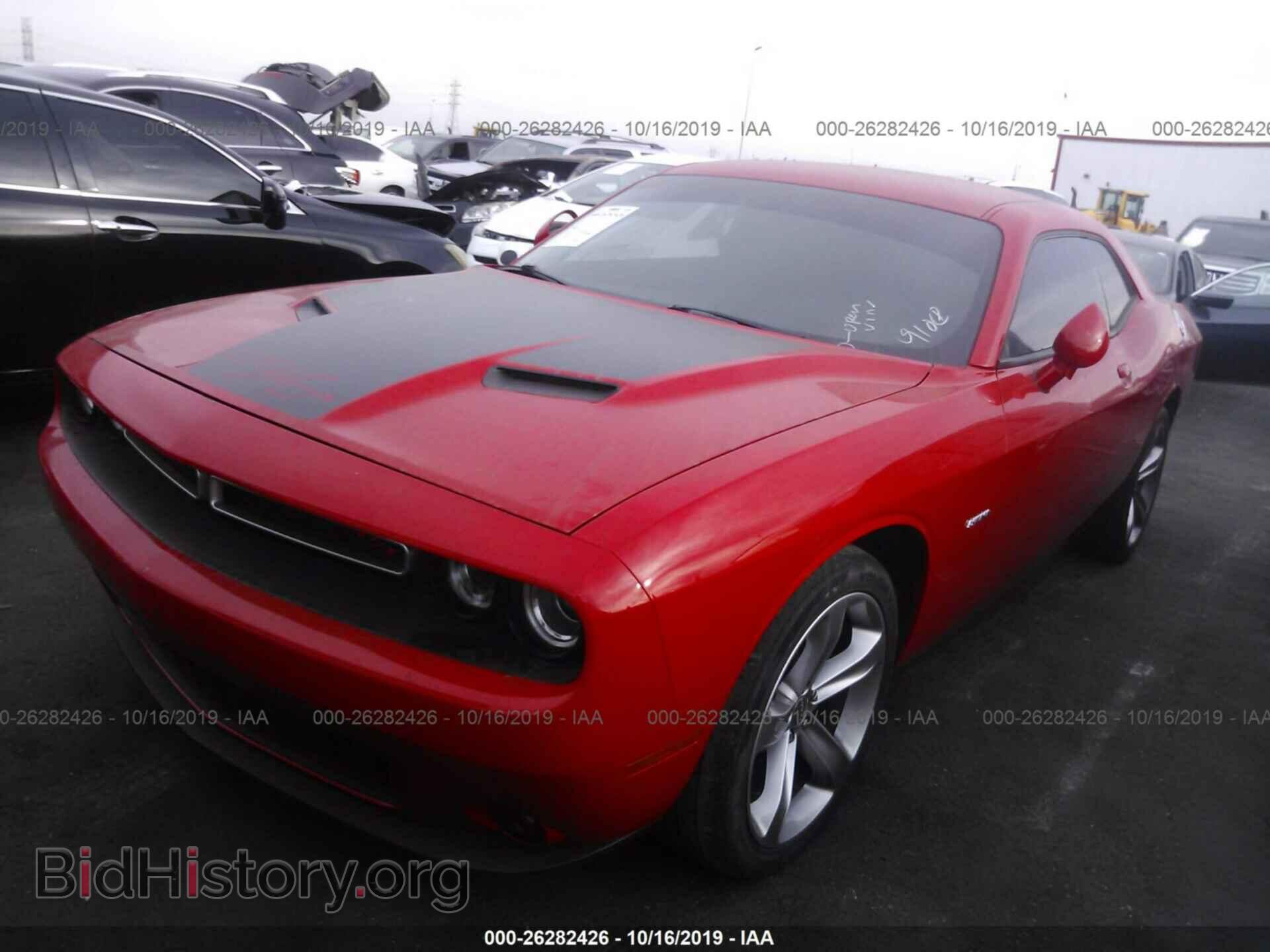 2015 DODGE CHALLENGER - VIN: 2C3CDZAT6FH757945 - Фото 2