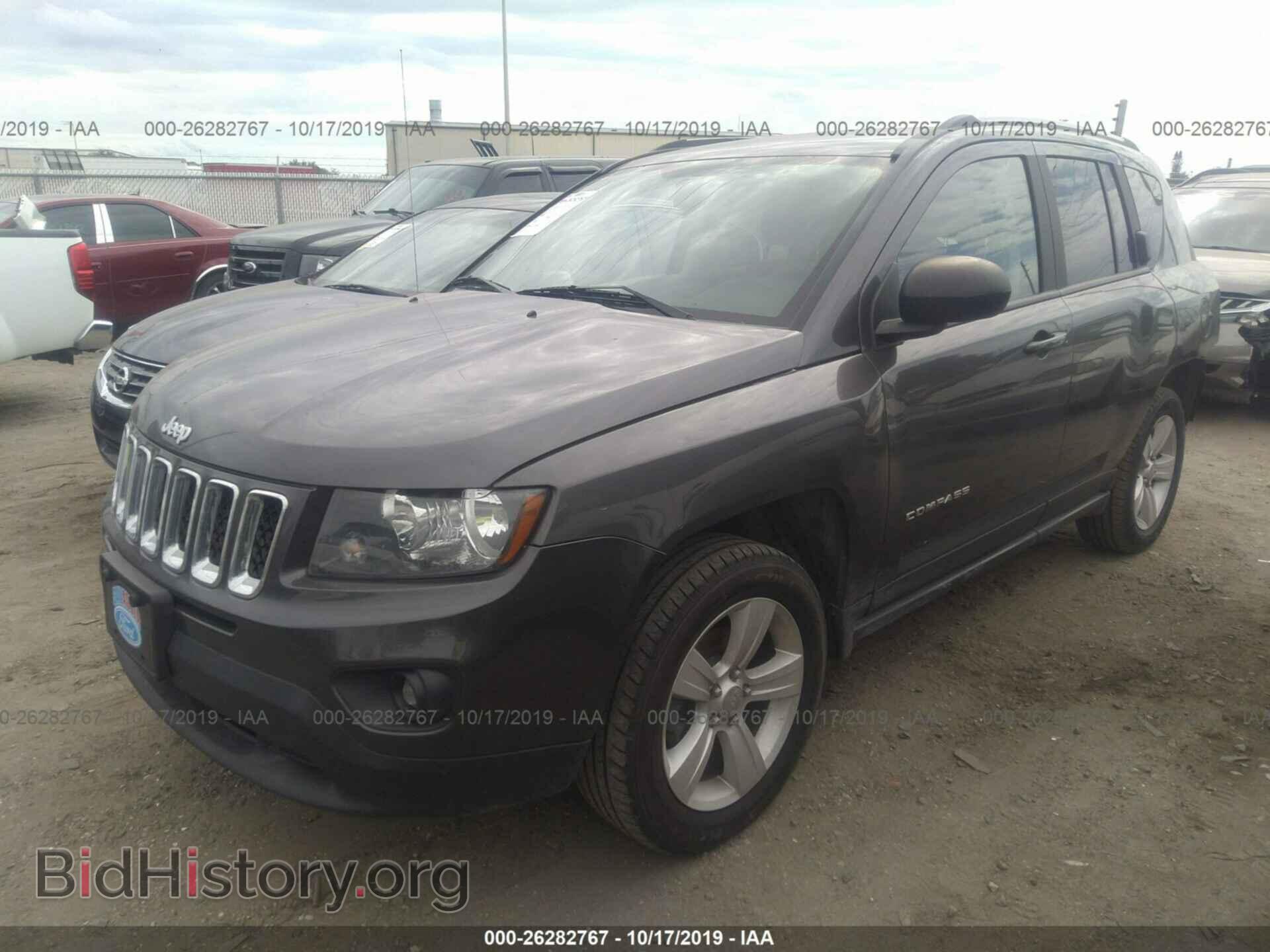 2017 JEEP COMPASS - VIN: 1C4NJCBA1HD148737 - Фото 2
