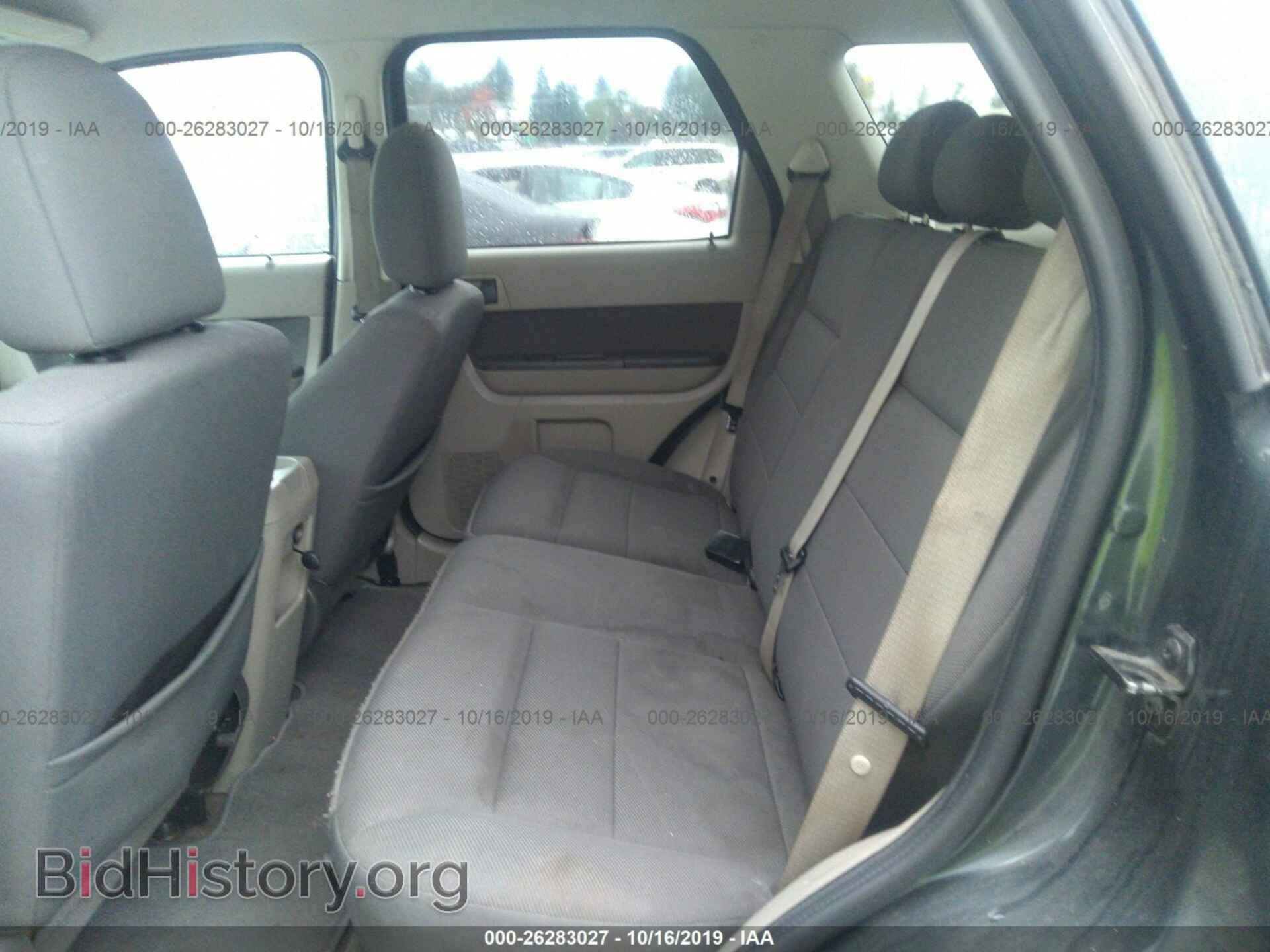 2009 FORD ESCAPE - VIN: 1FMCU03789KA99450 - Фото 8