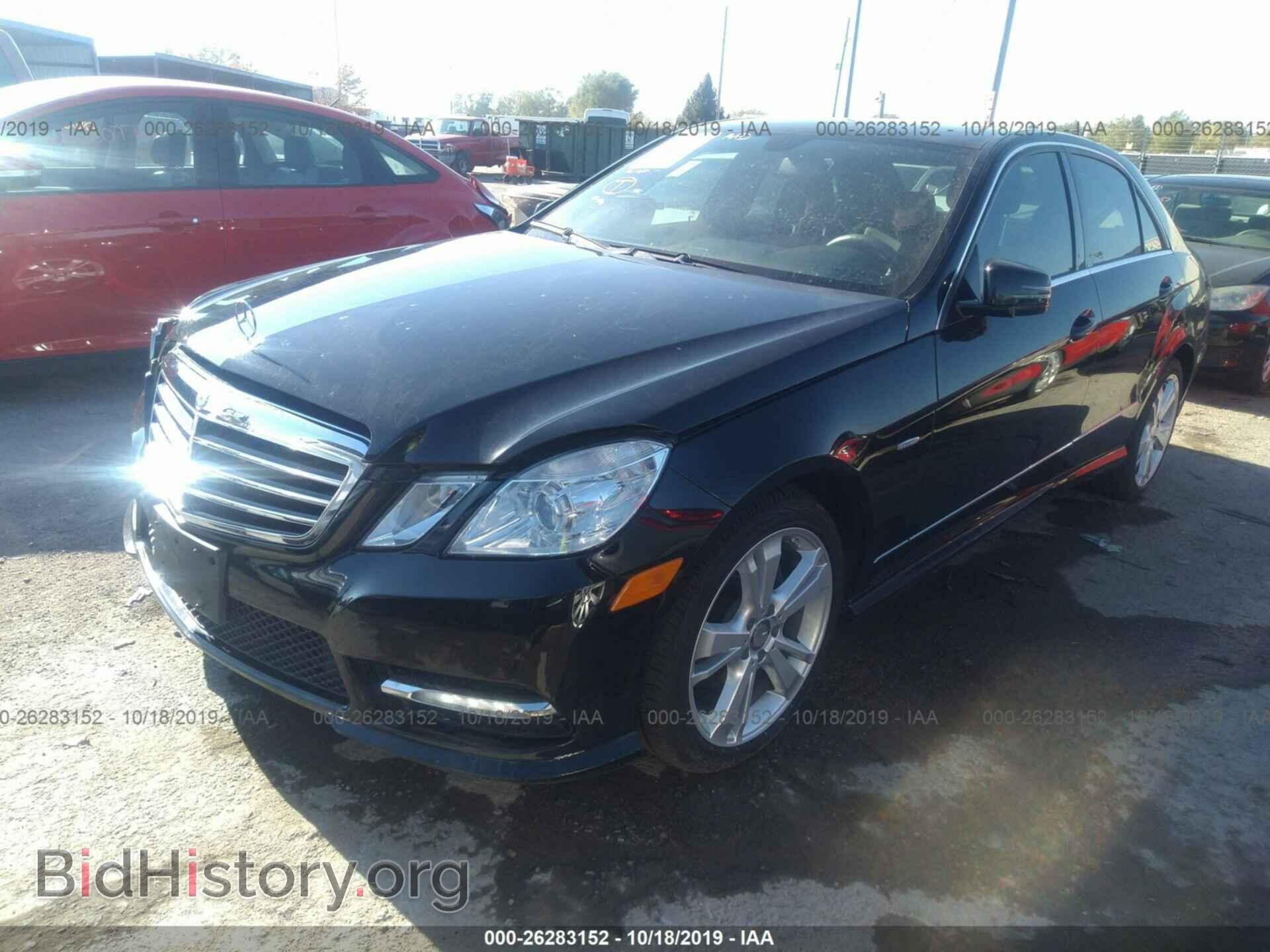 2012 MERCEDES-BENZ E - VIN: WDDHF8JB8CA544914 - Фото 2