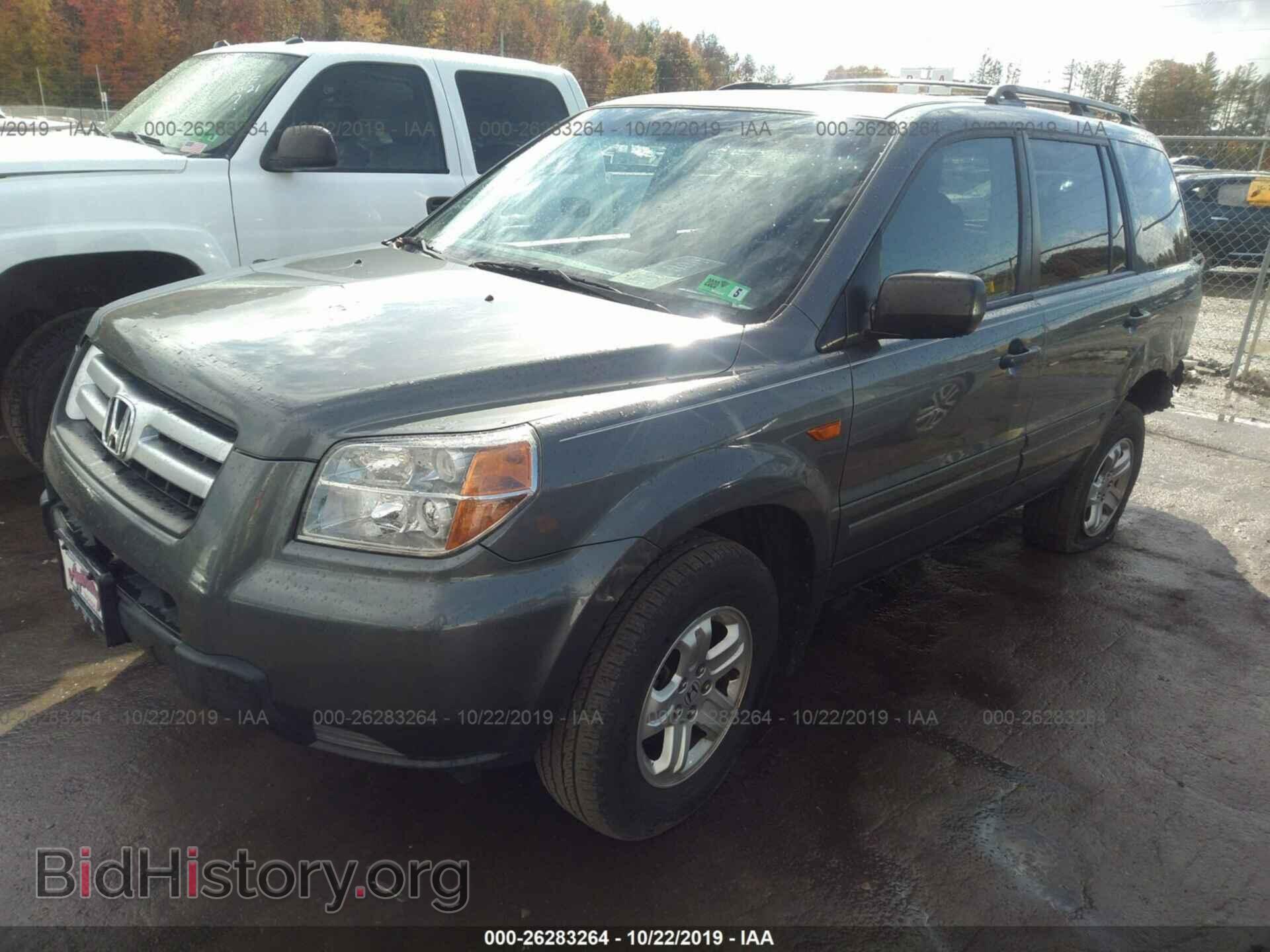 2007 HONDA PILOT - VIN: 5FNYF18167B032810 - Фото 2