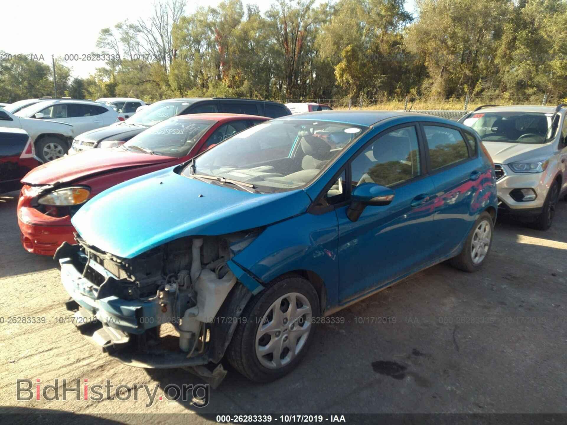 2013 FORD FIESTA - VIN: 3FADP4EJ6DM226672 - Фото 2
