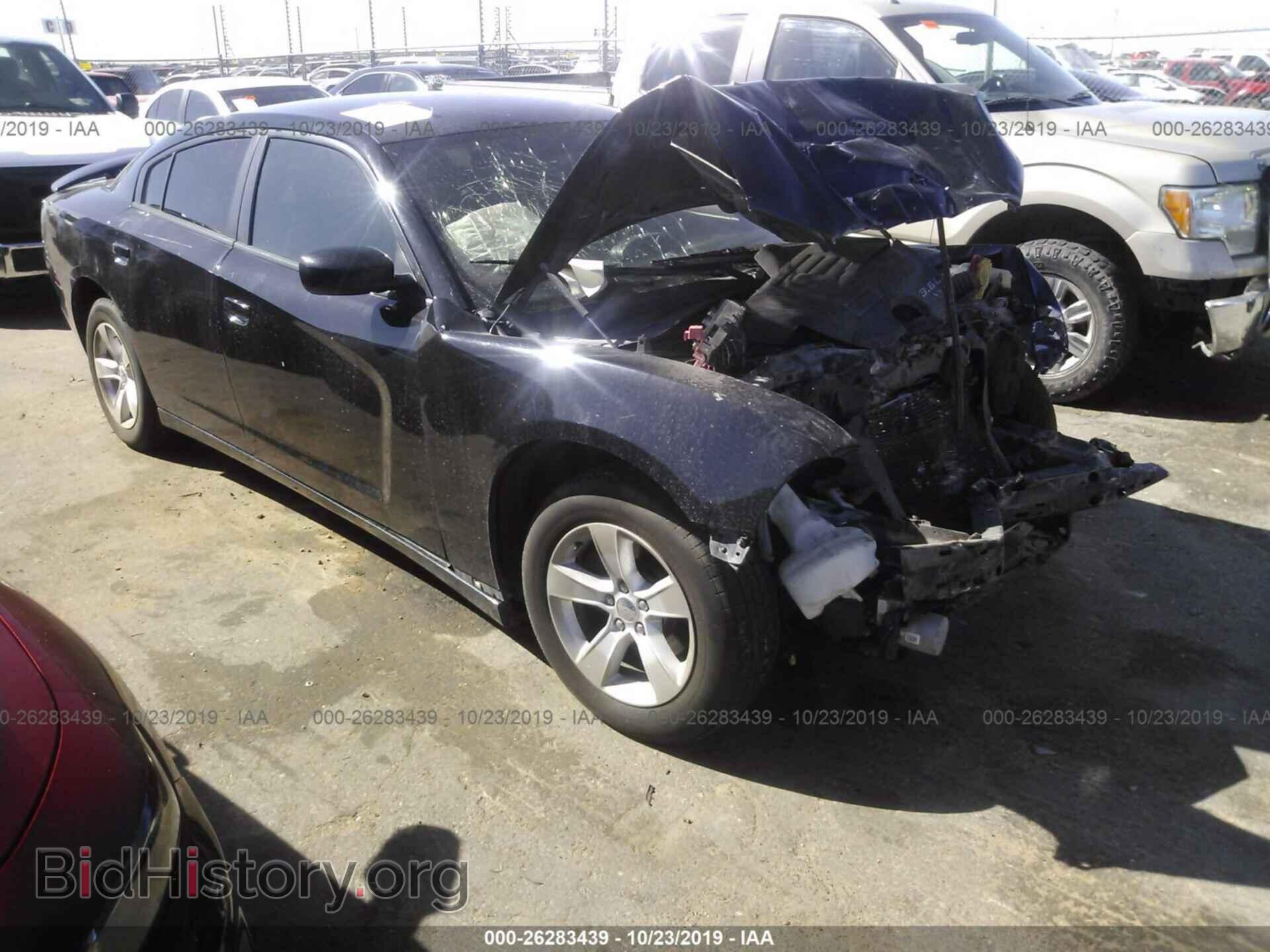 Photo 2C3CDXHG1CH185997 - DODGE CHARGER 2012