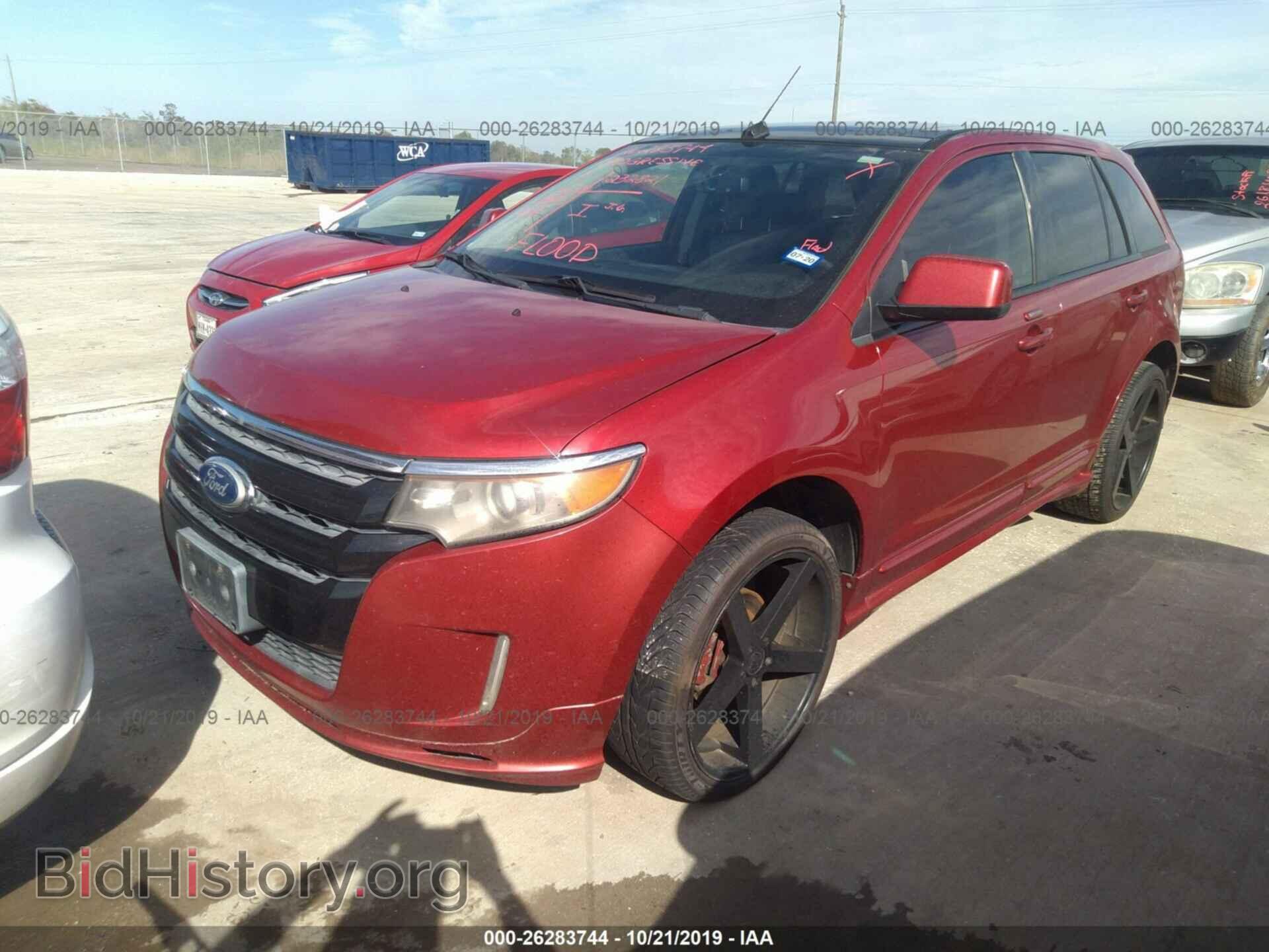 2011 Ford Edge - VIN: 2FMDK3AK6BBA85159 - Фото 2