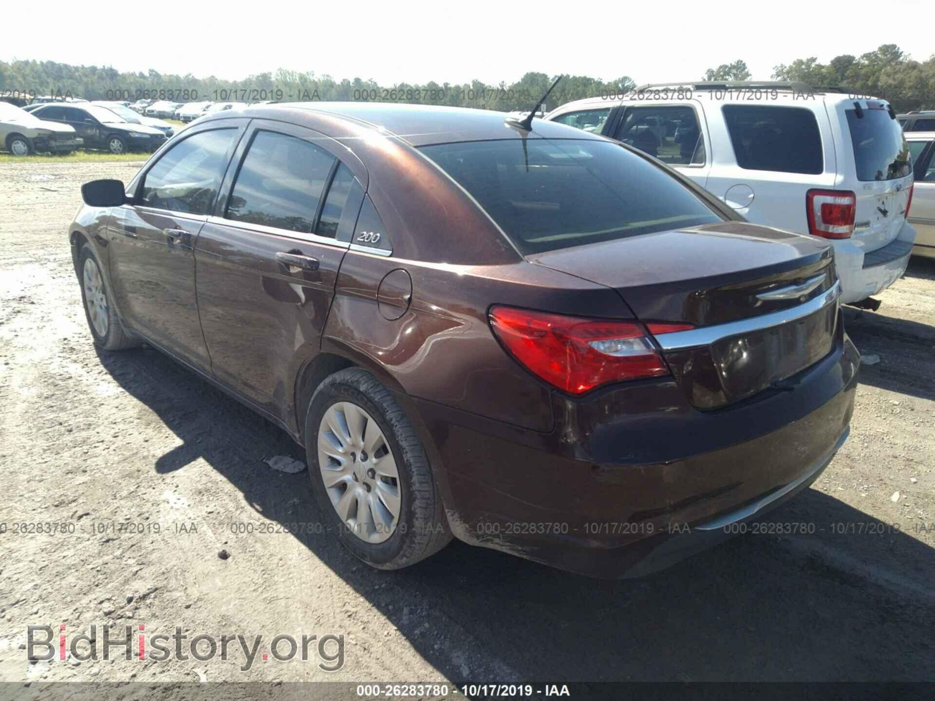 2013 CHRYSLER 200 - VIN: 1C3CCBBB7DN584392 - Фото 3