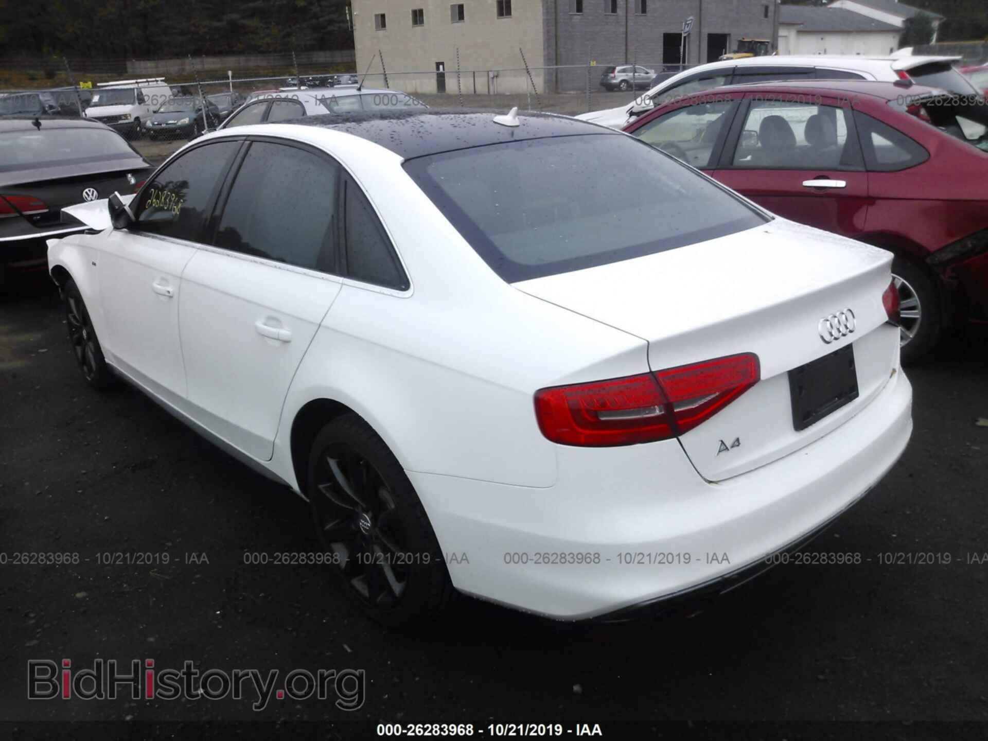 2014 AUDI A4 - VIN: WAUAFAFL5EN000285 - Фото 3