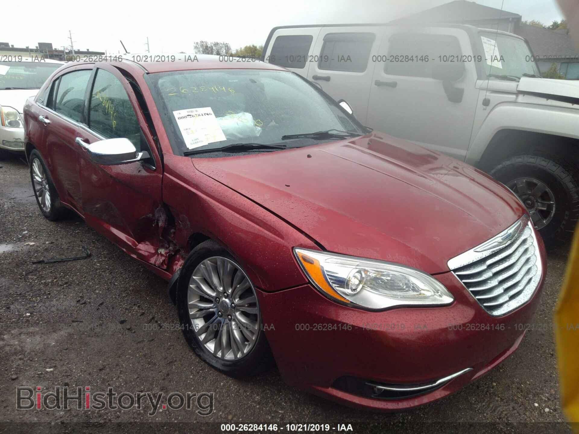 Photo 1C3CCBCG9CN284670 - CHRYSLER 200 2012