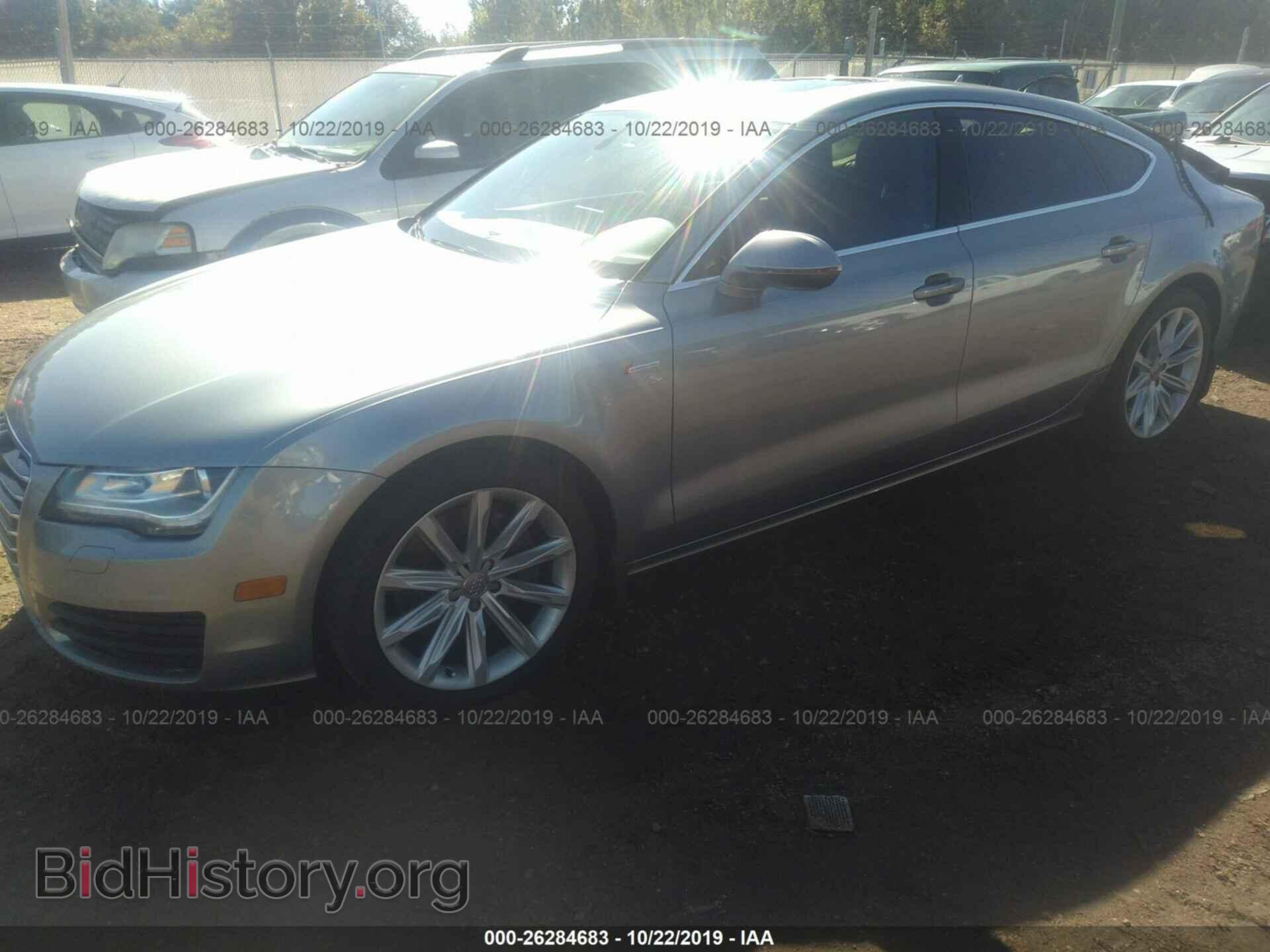 2012 AUDI A7 - VIN: WAUSGAFC9CN021932 - Фото 2