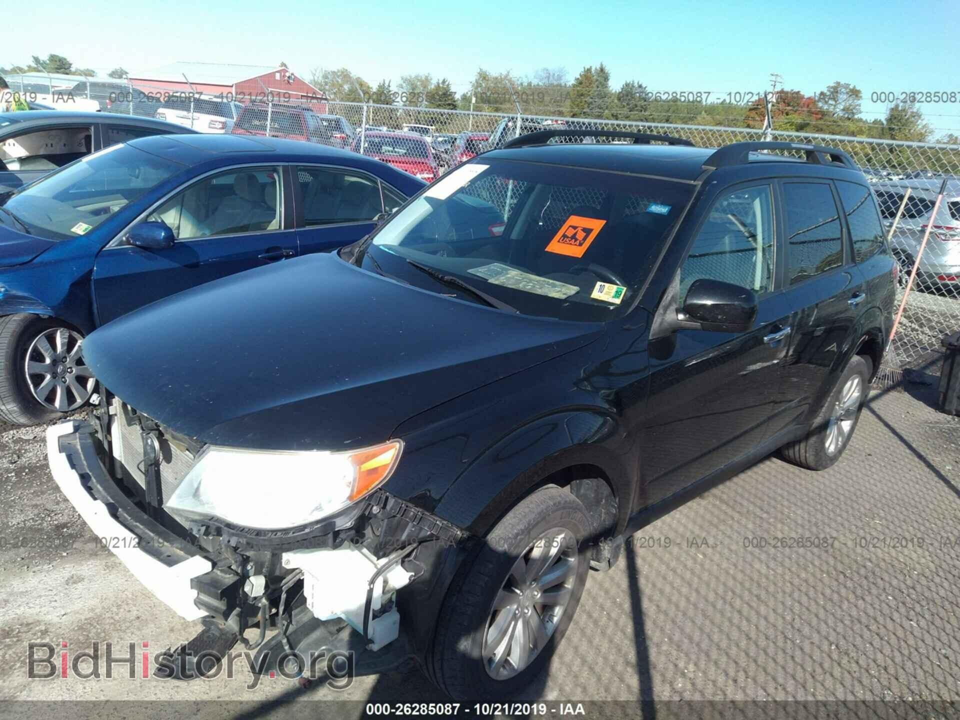 2011 SUBARU FORESTER - VIN: JF2SHAEC9BH732126 - Фото 2