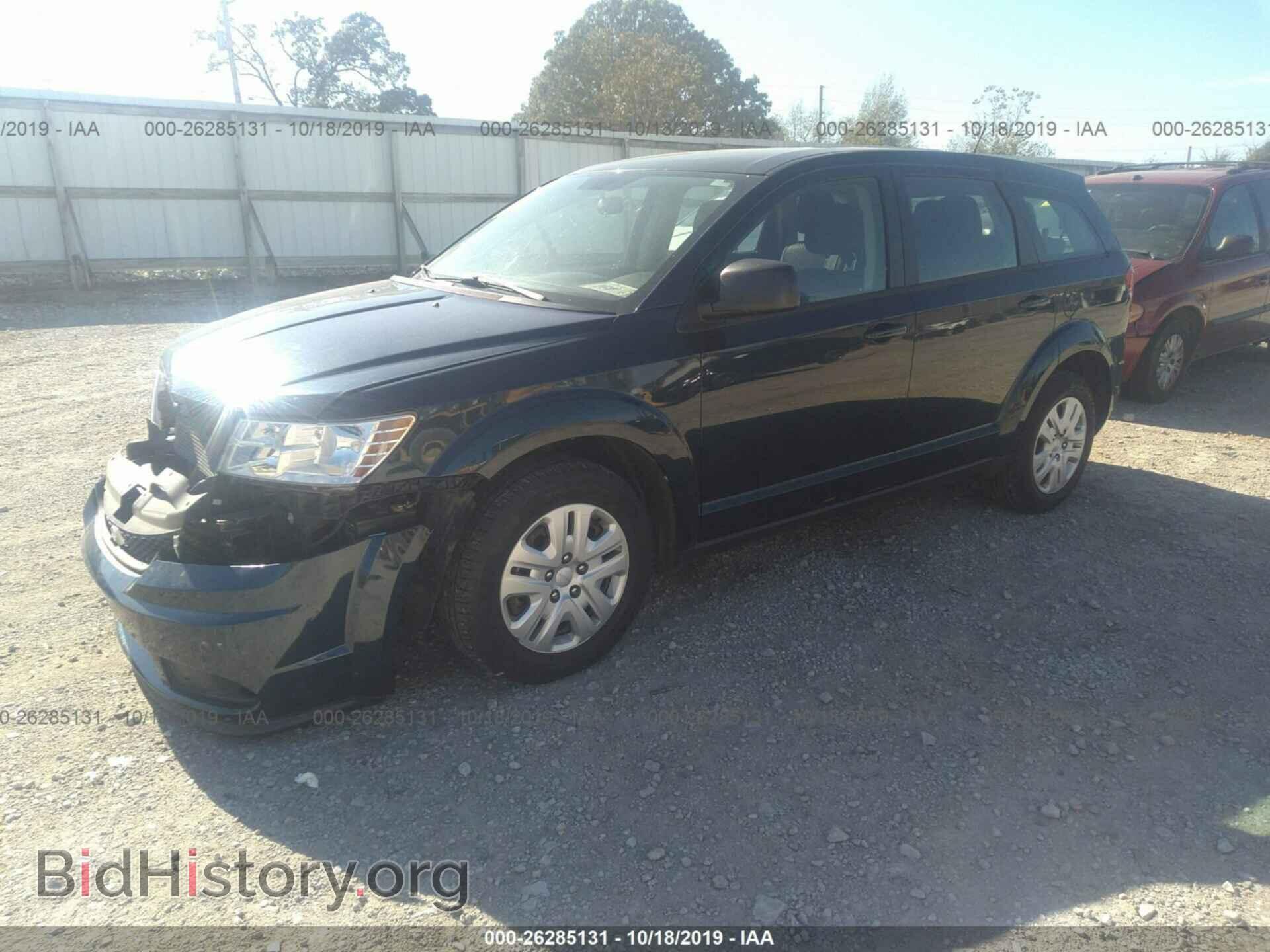 2014 DODGE JOURNEY - VIN: 3C4PDCAB2ET223431 - Фото 2