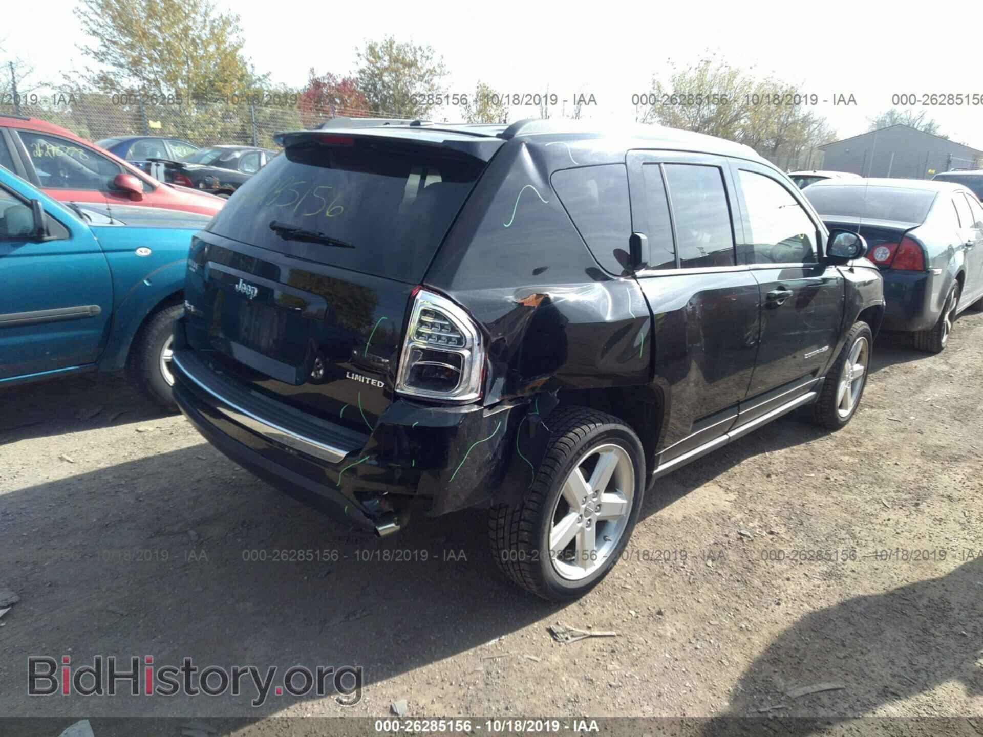 2012 JEEP COMPASS - VIN: 1C4NJDCB2CD658455 - Фото 4