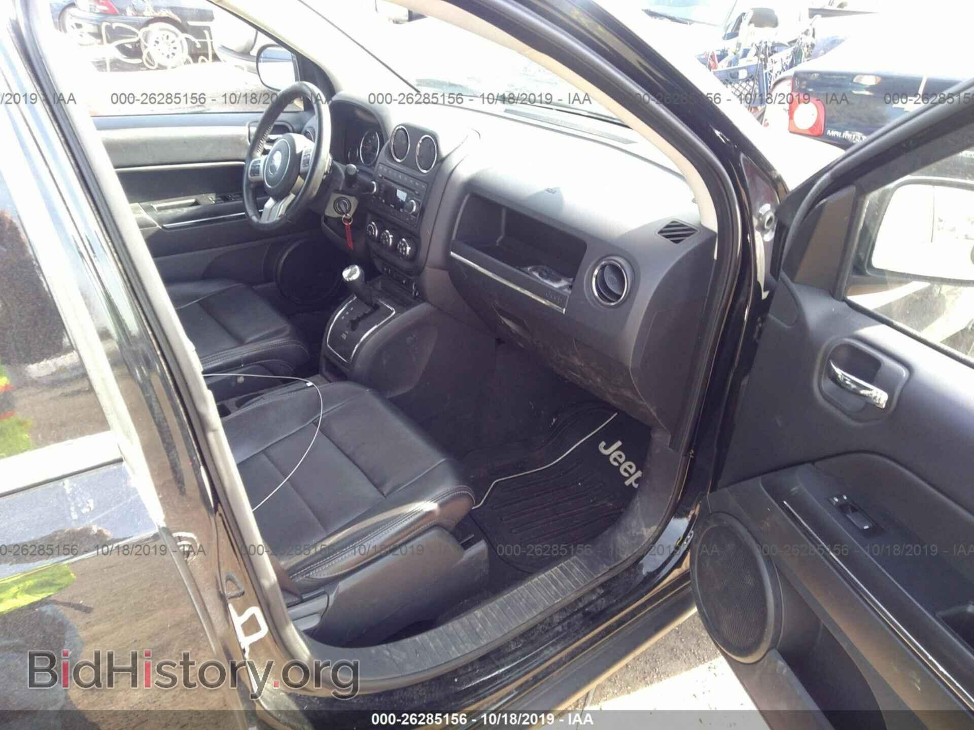 2012 JEEP COMPASS - VIN: 1C4NJDCB2CD658455 - Фото 5